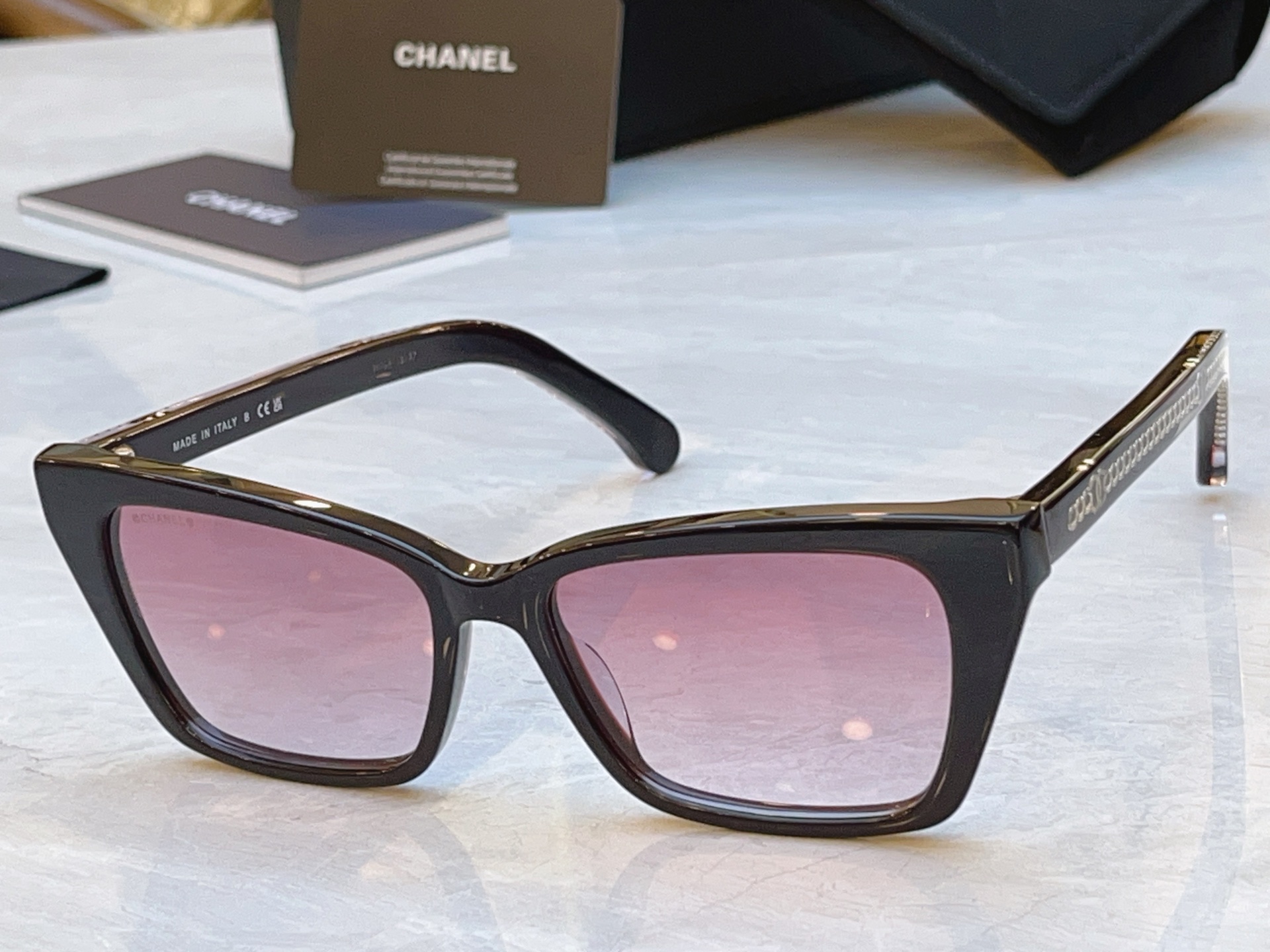 Chanel CHANE*】香奈儿新款太阳镜，MODEL：CH3494，SIZE：54口17-140