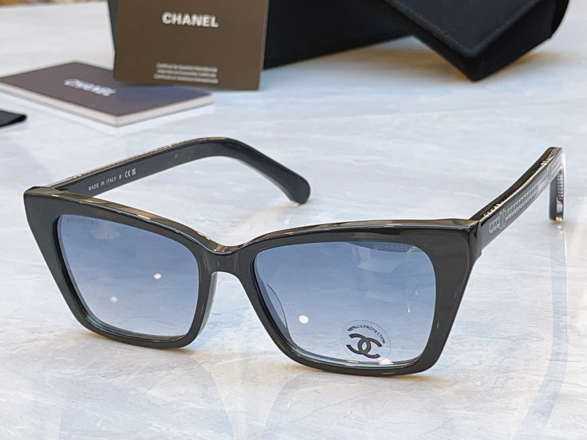 Chanel CHANE*】香奈儿新款太阳镜，MODEL：CH3494，SIZE：54口17-140