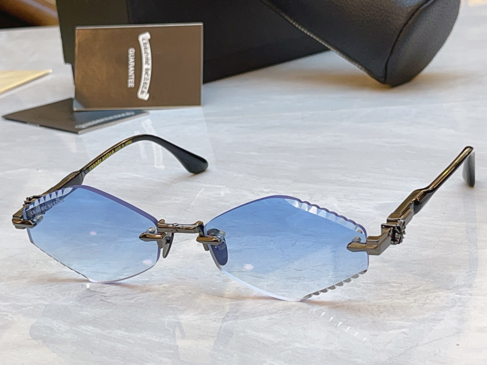 Chrome Hearts CHROME HEART*】克罗*心新款太阳镜，MODEL：MAIFJR，SIZE：61口19-150