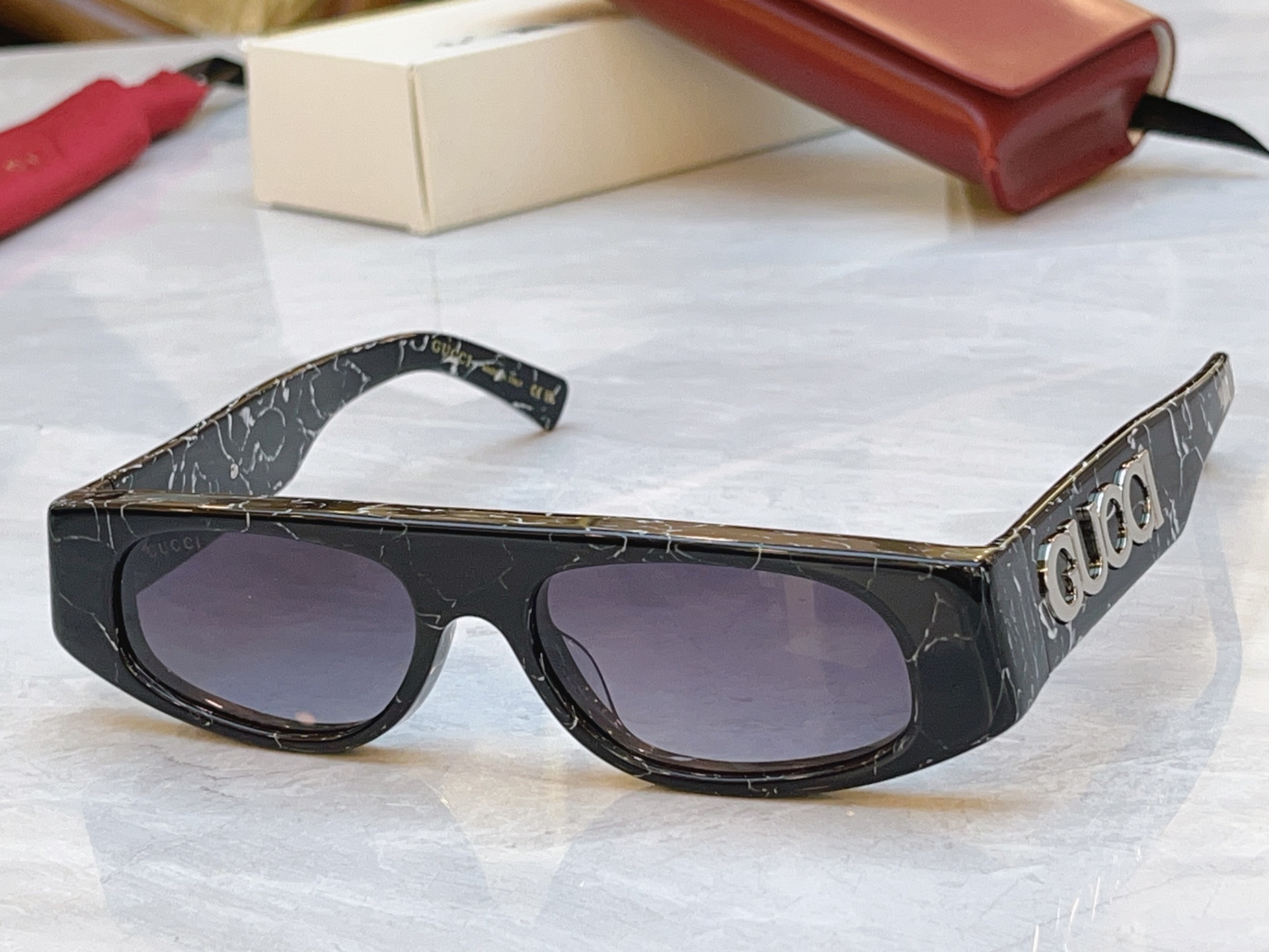 Gucci GUCC*】古*驰新款太阳镜，MODEL：GG1771S，SIZE:53口17-140