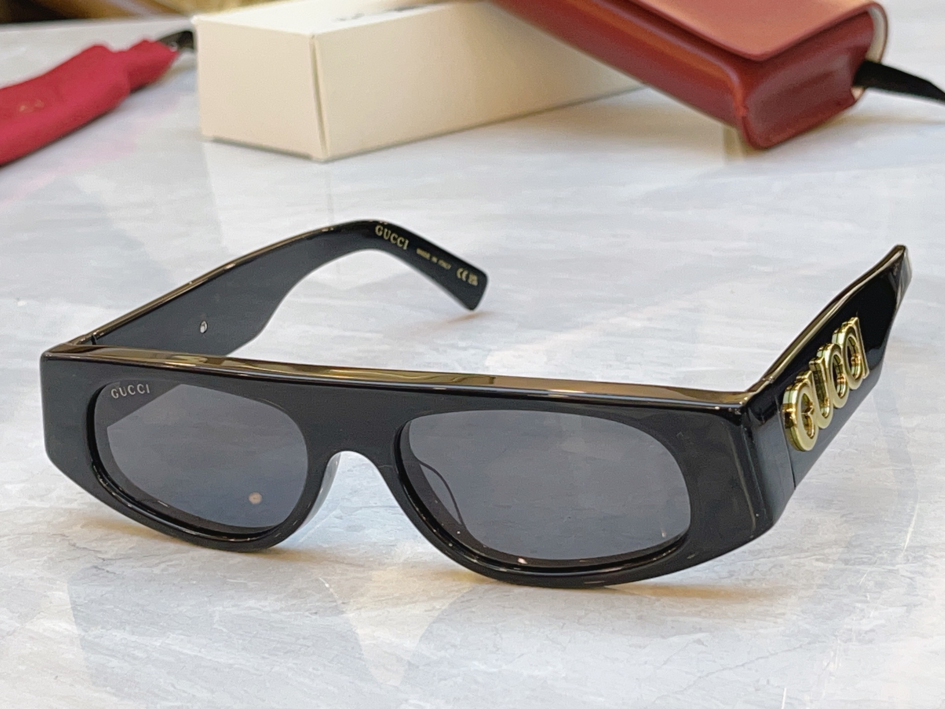 Gucci GUCC*】古*驰新款太阳镜，MODEL：GG1771S，SIZE:53口17-140