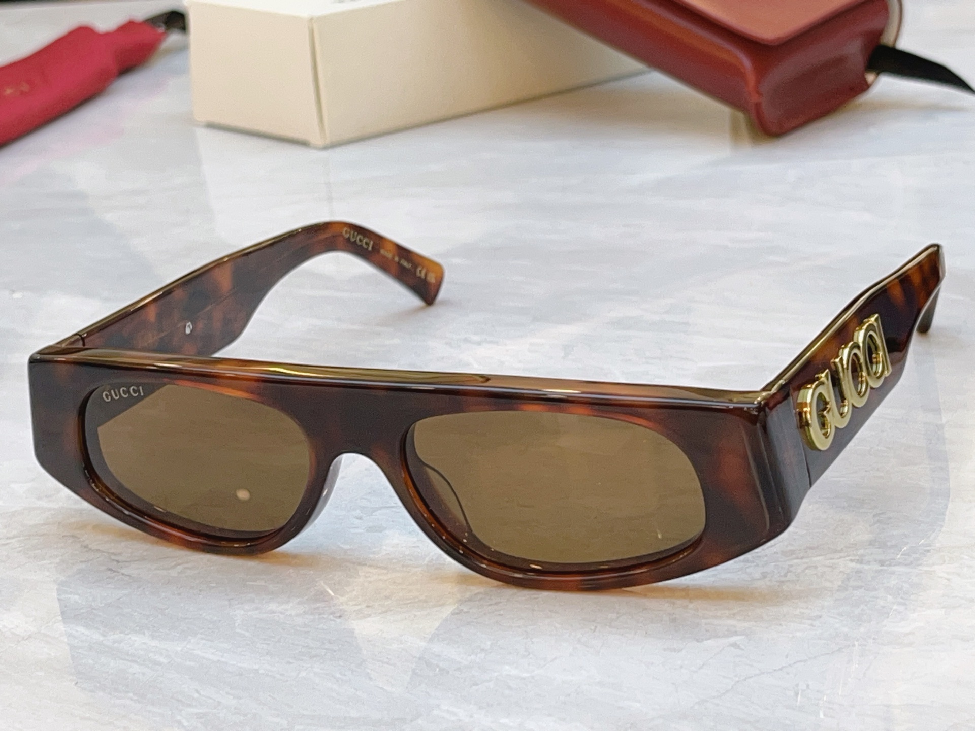 Gucci GUCC*】古*驰新款太阳镜，MODEL：GG1771S，SIZE:53口17-140