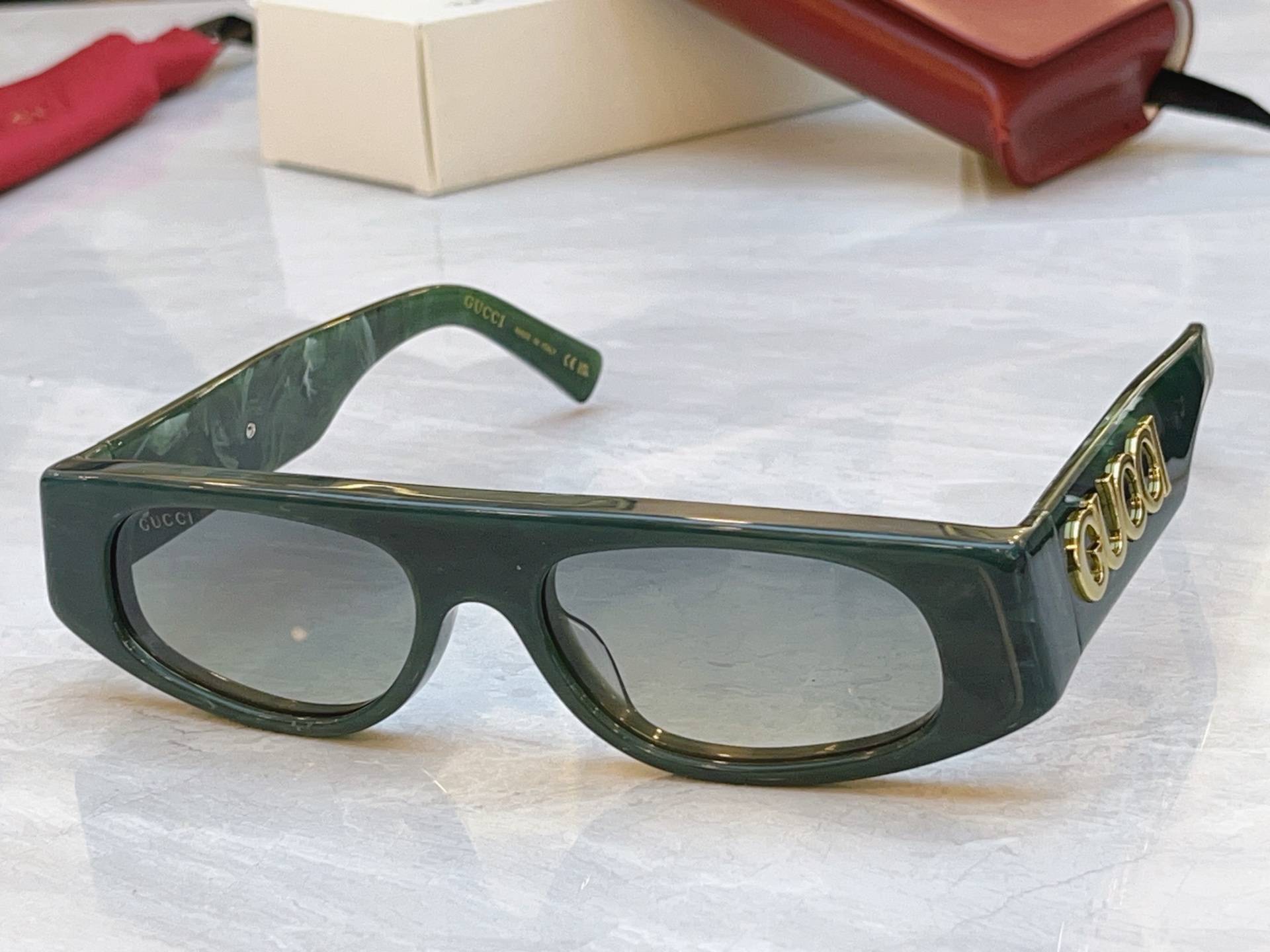 Gucci GUCC*】古*驰新款太阳镜，MODEL：GG1771S，SIZE:53口17-140