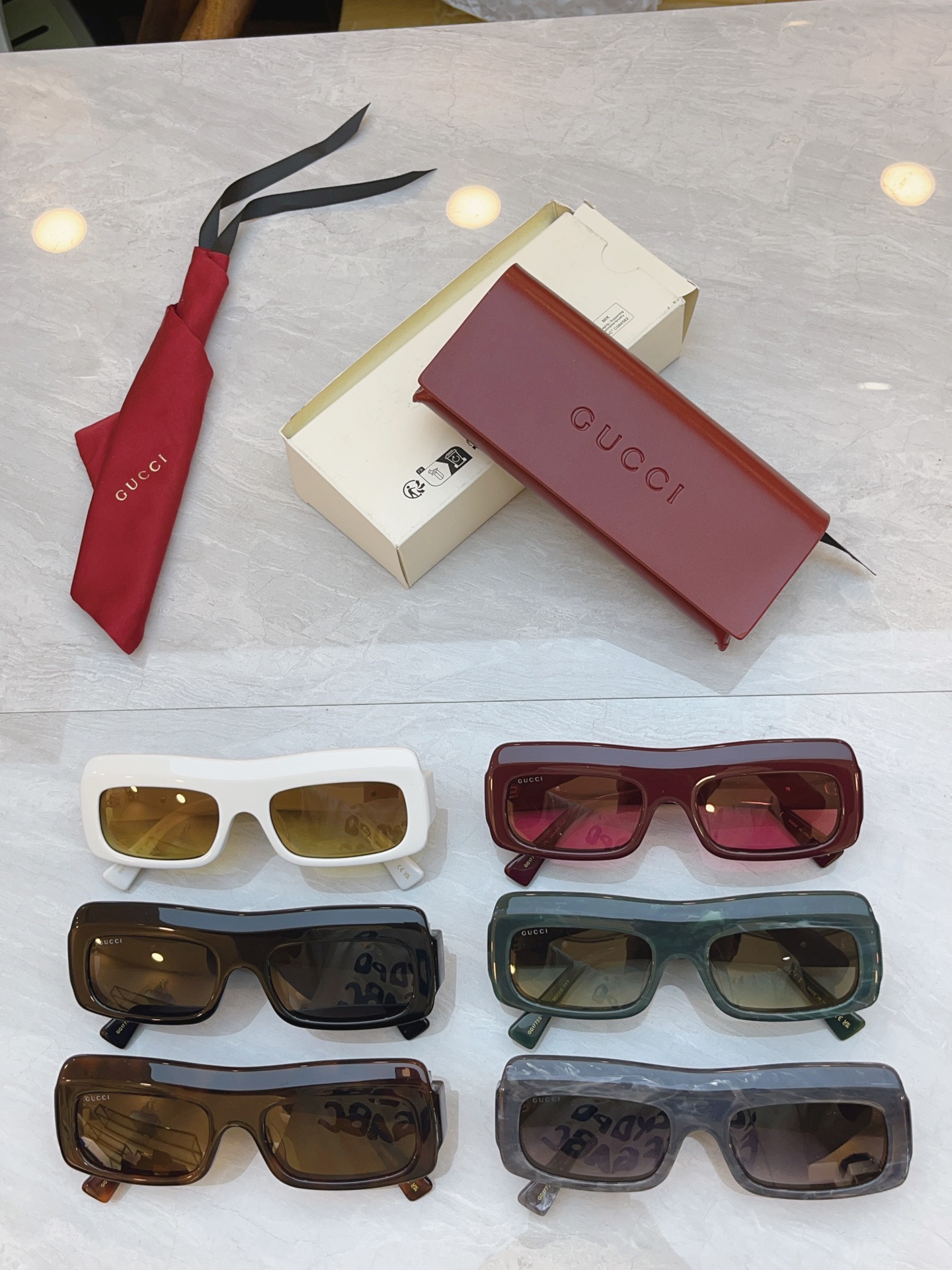 Gucci GUCC*】古*驰新款太阳镜，MODEL：GG1773S，SIZE:56口20-145