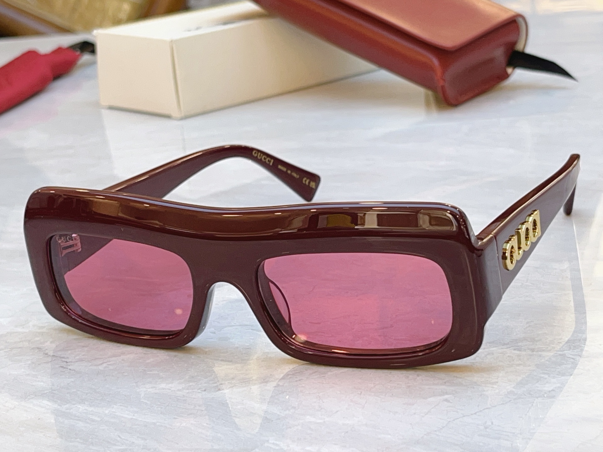 Gucci GUCC*】古*驰新款太阳镜，MODEL：GG1773S，SIZE:56口20-145