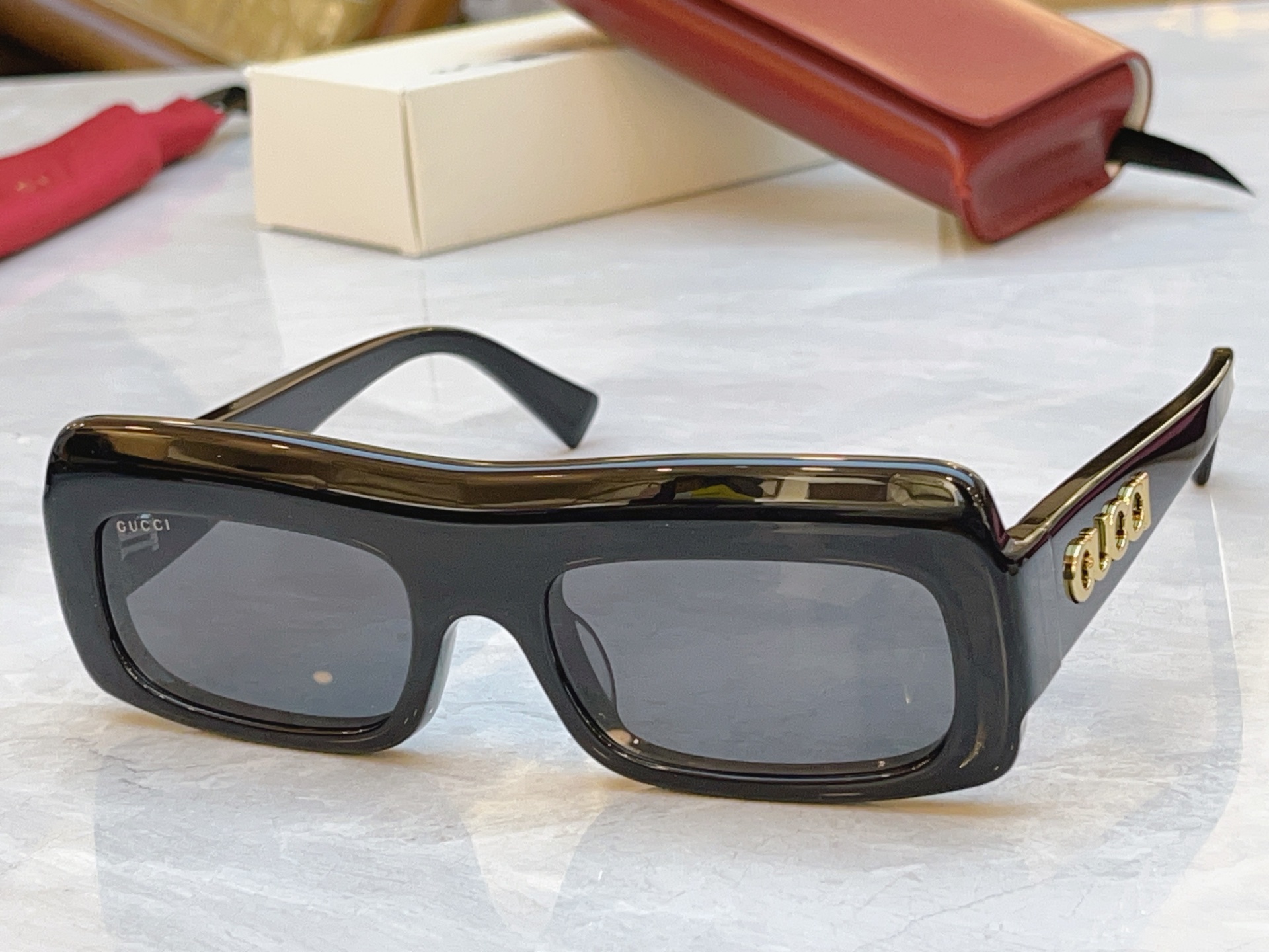 Gucci GUCC*】古*驰新款太阳镜，MODEL：GG1773S，SIZE:56口20-145