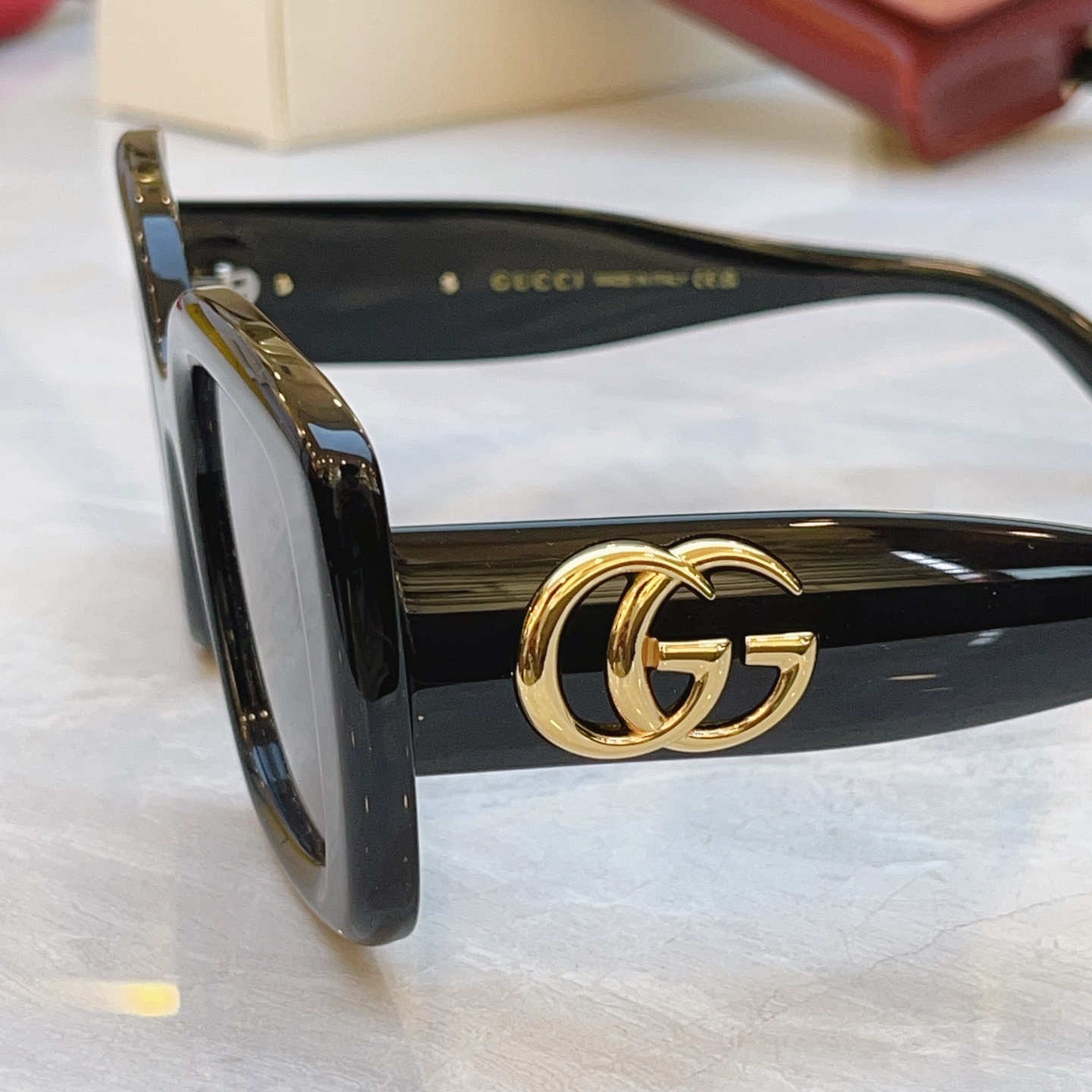 Gucci GUCC*】古*驰新款太阳镜，MODEL：GG1957S，SIZE:50口22-145