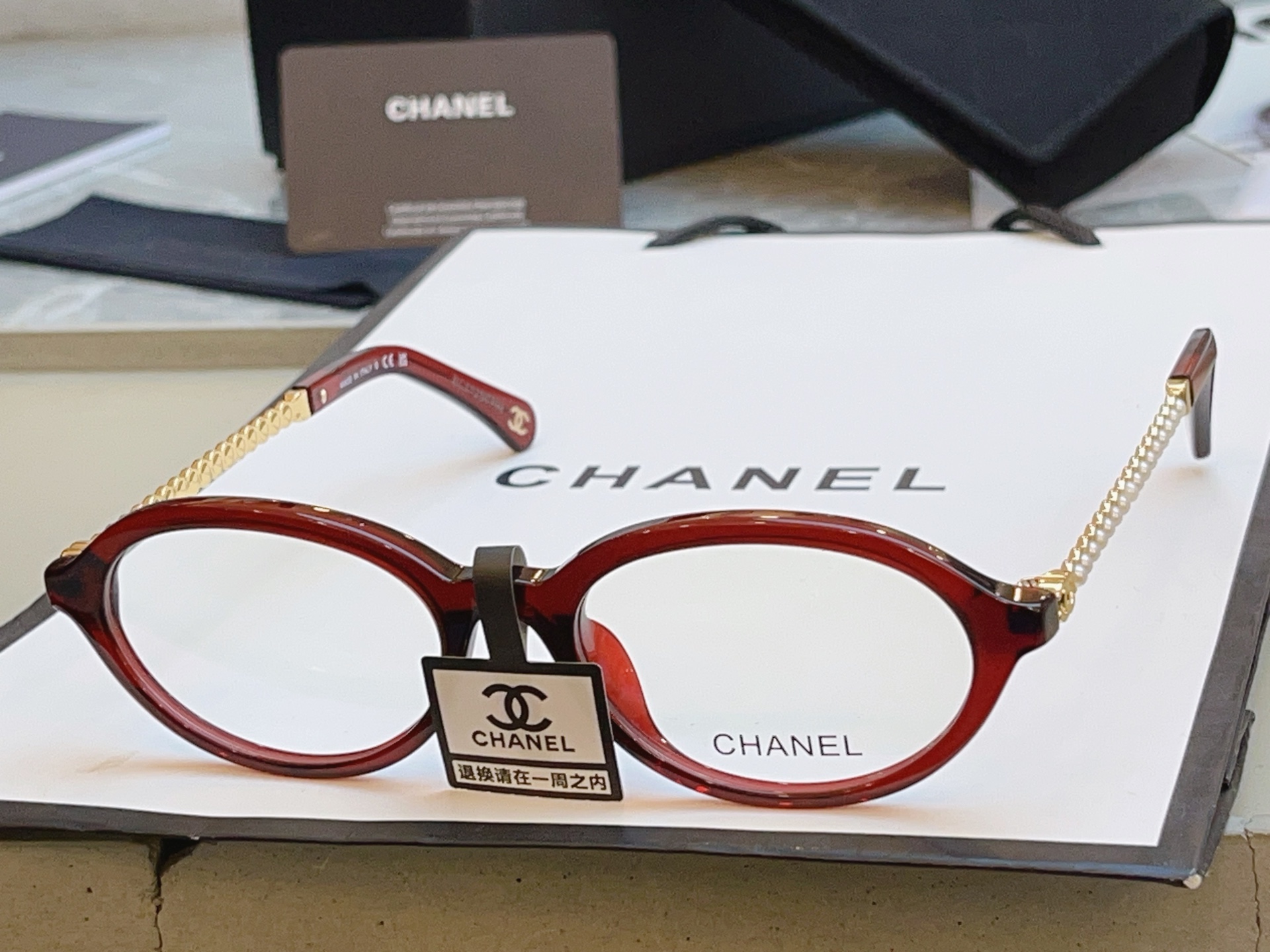 Chanel CHANE*】香奈儿新款眼镜架 高版本--，MODEL：CH3499-H，SIZE：53口18-140