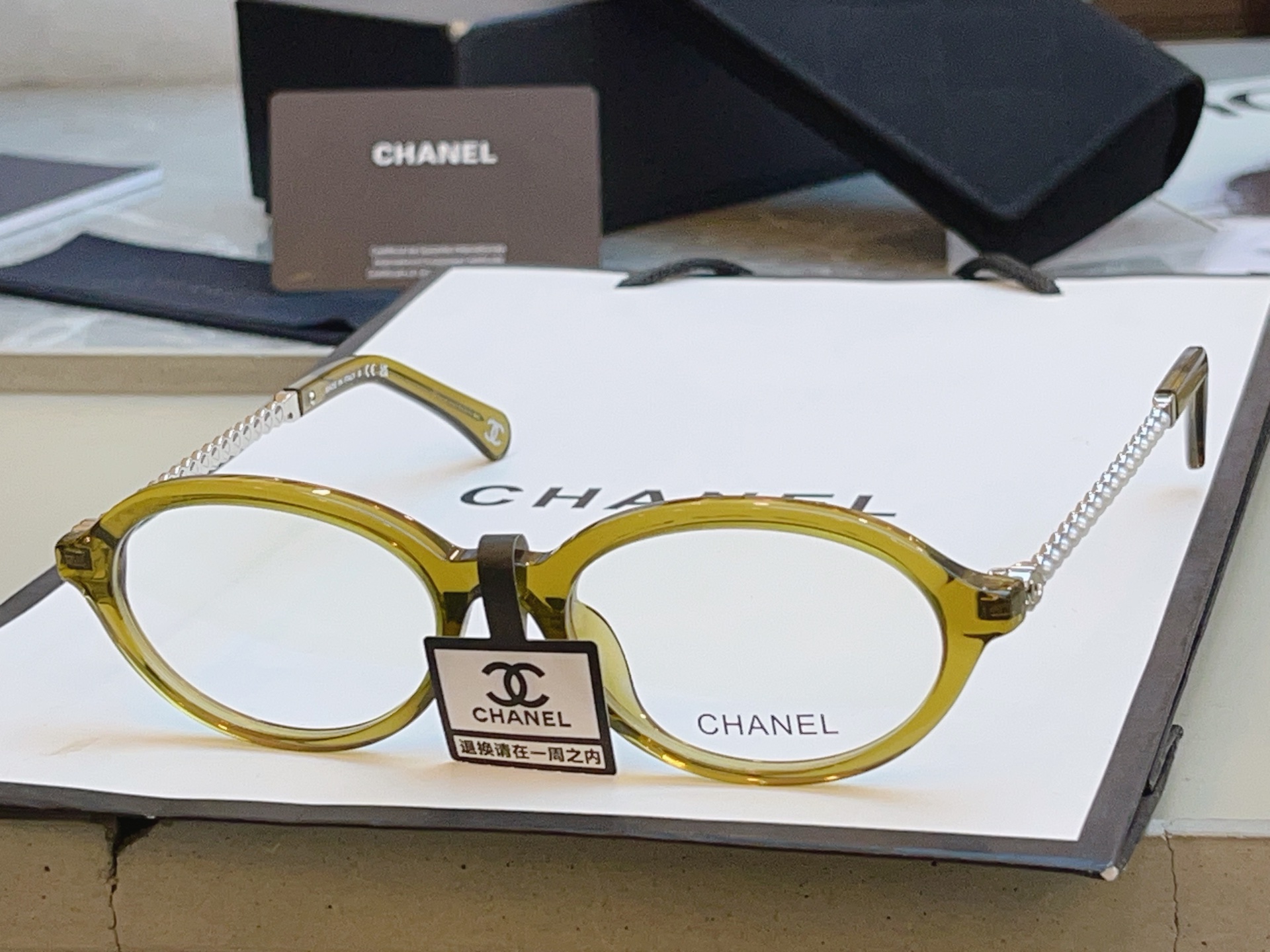 Chanel CHANE*】香奈儿新款眼镜架 高版本--，MODEL：CH3499-H，SIZE：53口18-140