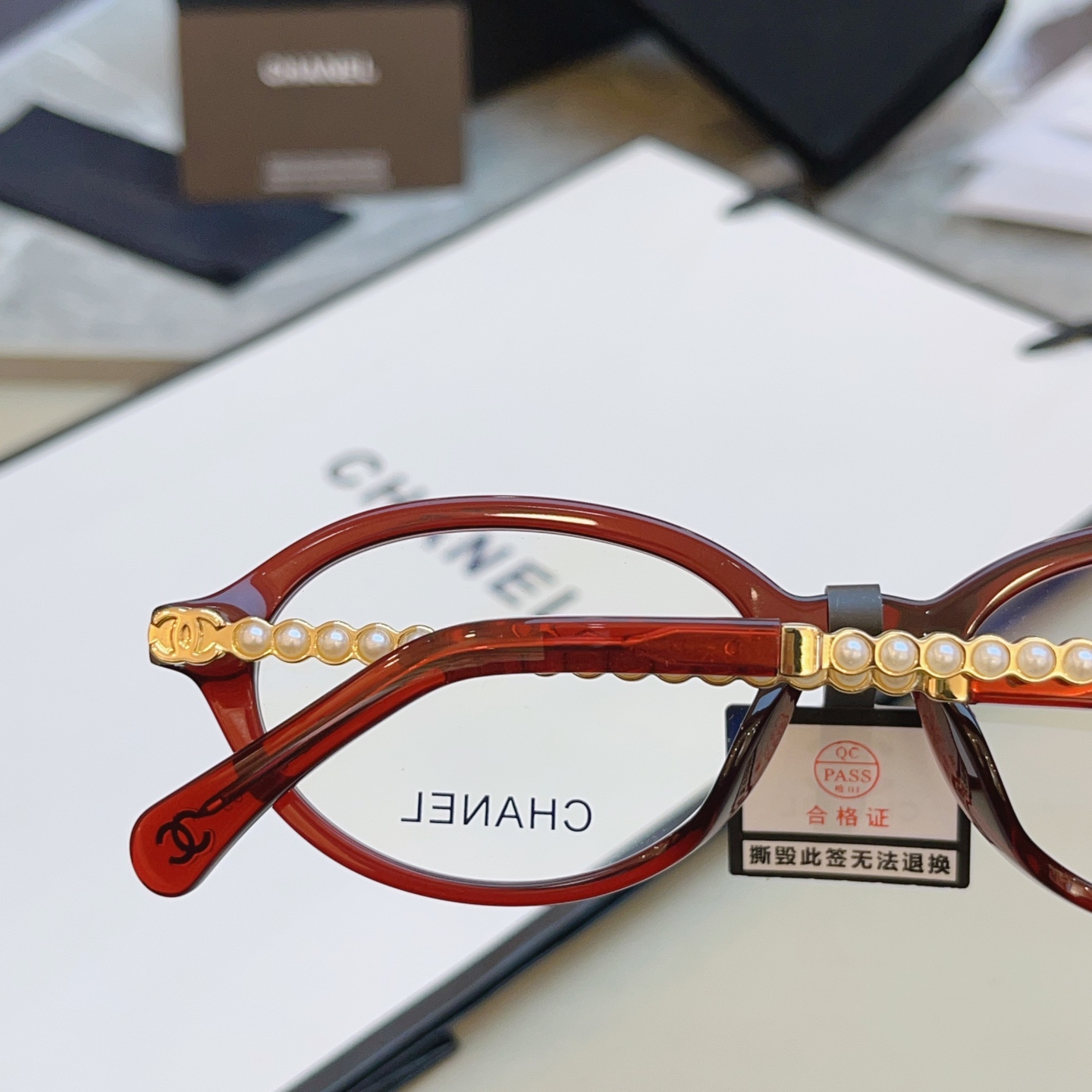 Chanel CHANE*】香奈儿新款眼镜架 高版本--，MODEL：CH3499-H，SIZE：53口18-140