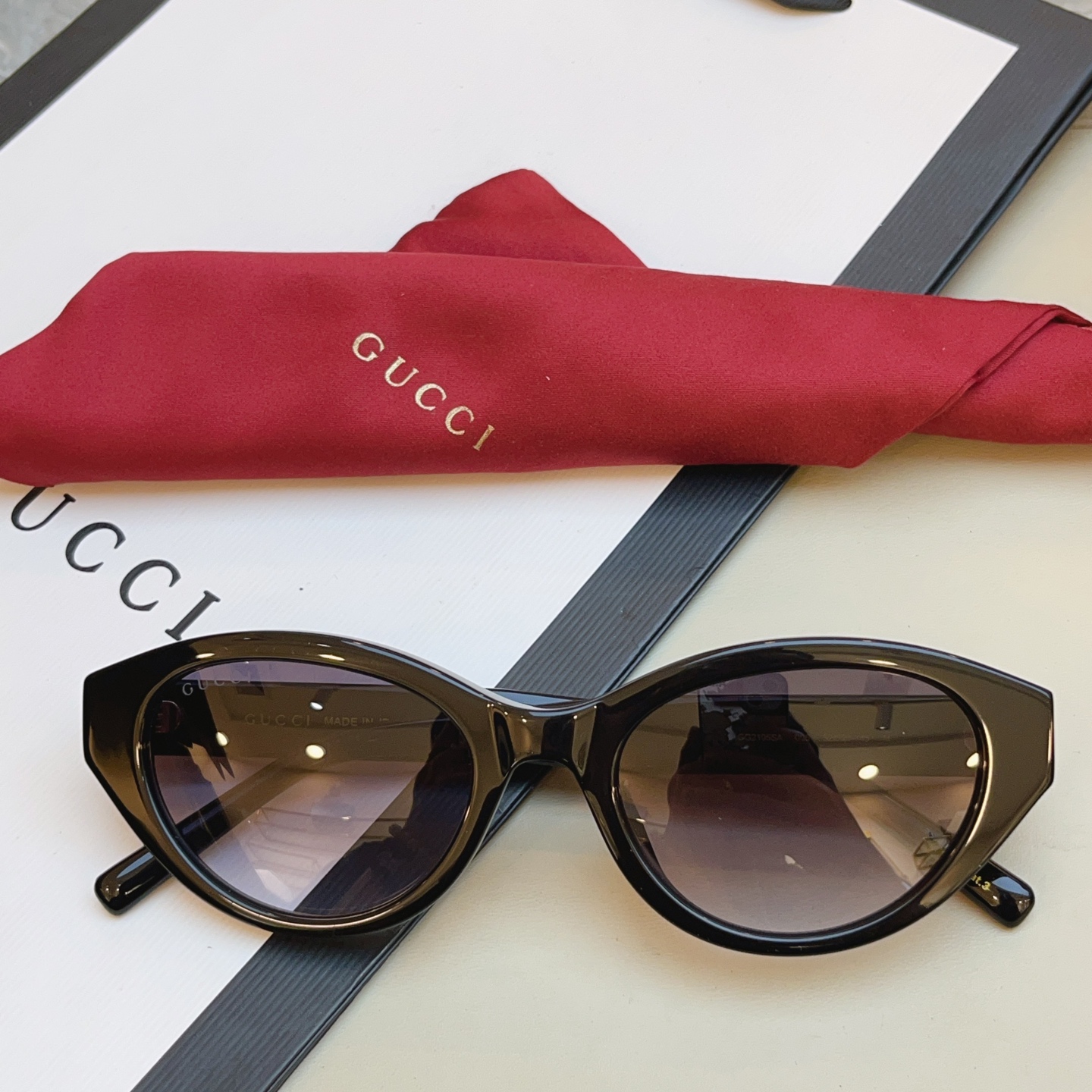 Gucci GUCC*】古*驰新款太阳镜 高版本--，MODEL：GG2105SA，SIZE:52口20-145 M