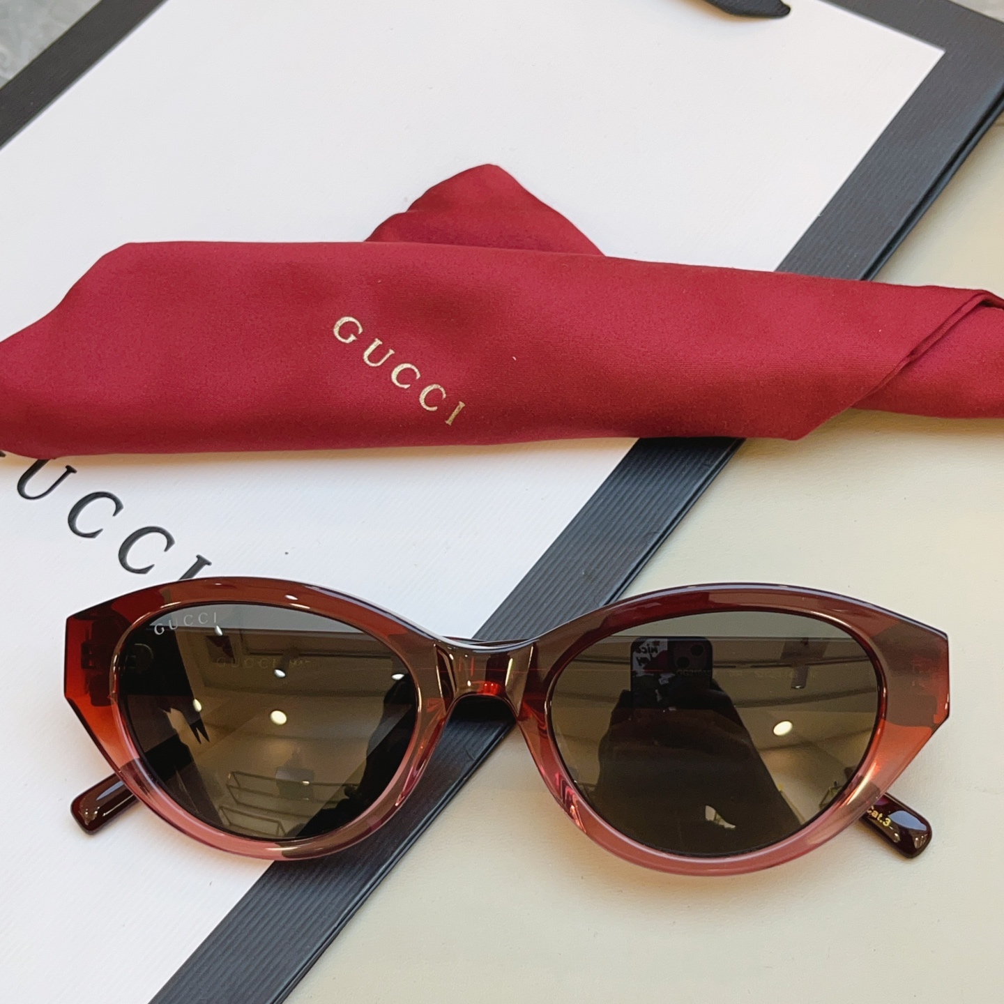 Gucci GUCC*】古*驰新款太阳镜 高版本--，MODEL：GG2105SA，SIZE:52口20-145 M
