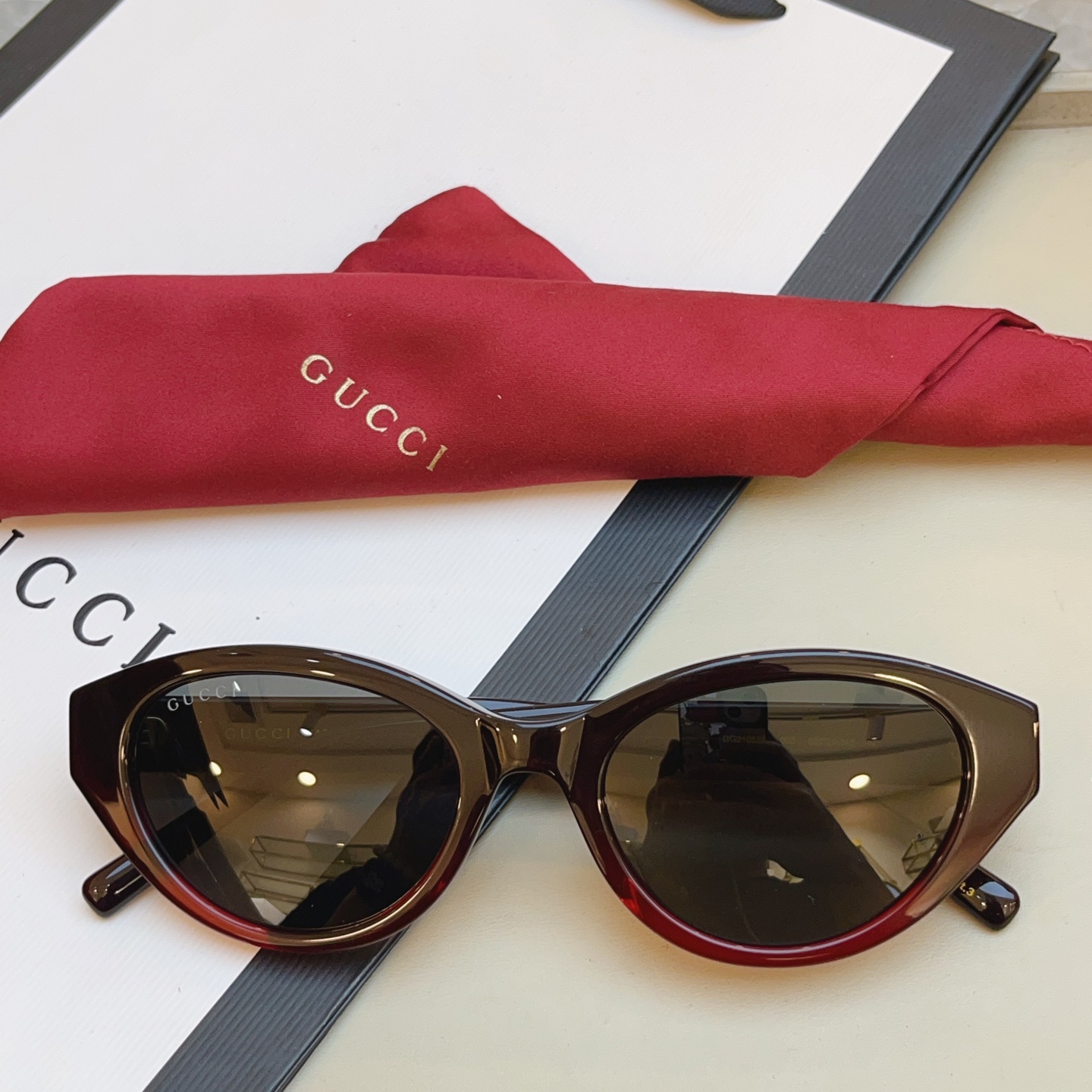 Gucci GUCC*】古*驰新款太阳镜 高版本--，MODEL：GG2105SA，SIZE:52口20-145 M