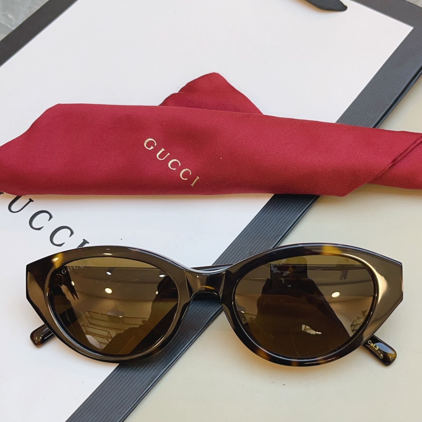 Gucci GUCC*】古*驰新款太阳镜 高版本--，MODEL：GG2105SA，SIZE:52口20-145 M