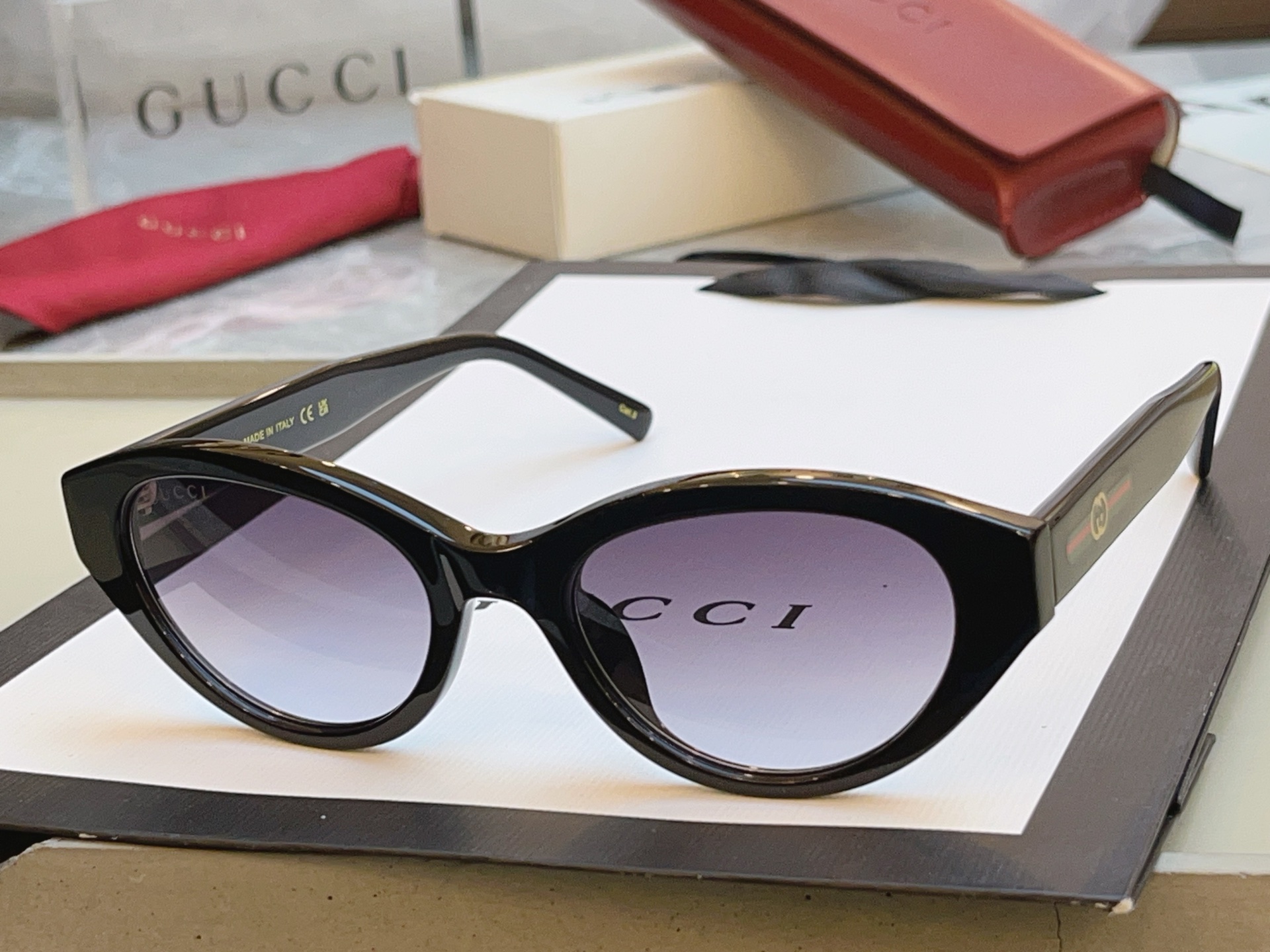 Gucci GUCC*】古*驰新款太阳镜 高版本--，MODEL：GG2105SA，SIZE:52口20-145 M