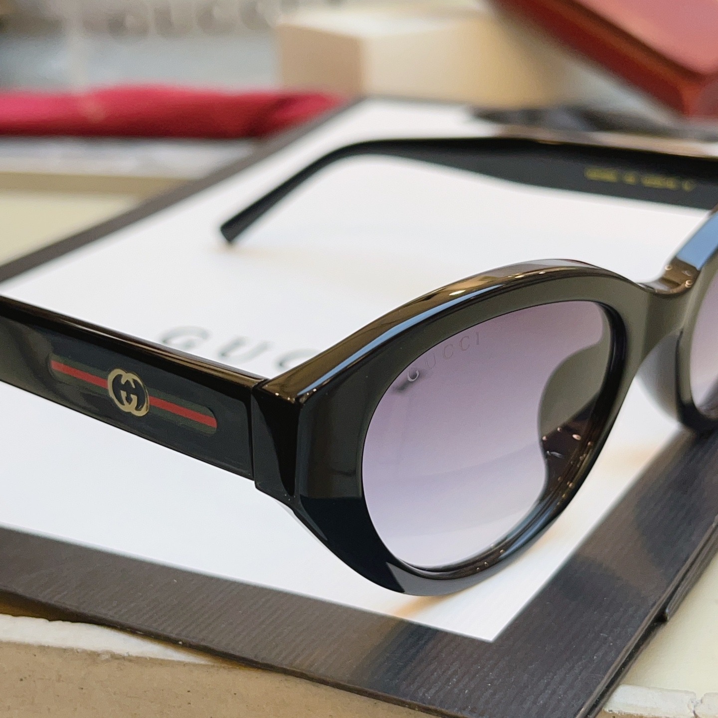 Gucci GUCC*】古*驰新款太阳镜 高版本--，MODEL：GG2105SA，SIZE:52口20-145 M