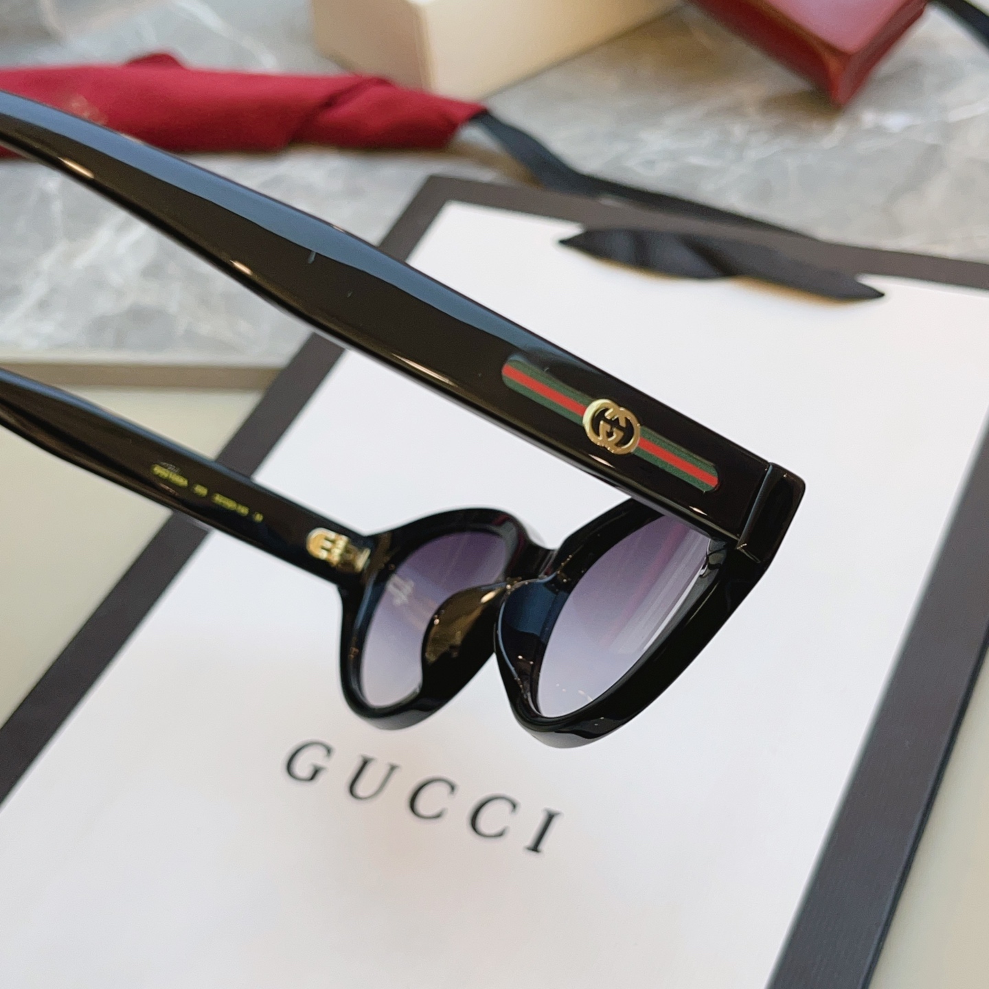 Gucci GUCC*】古*驰新款太阳镜 高版本--，MODEL：GG2105SA，SIZE:52口20-145 M