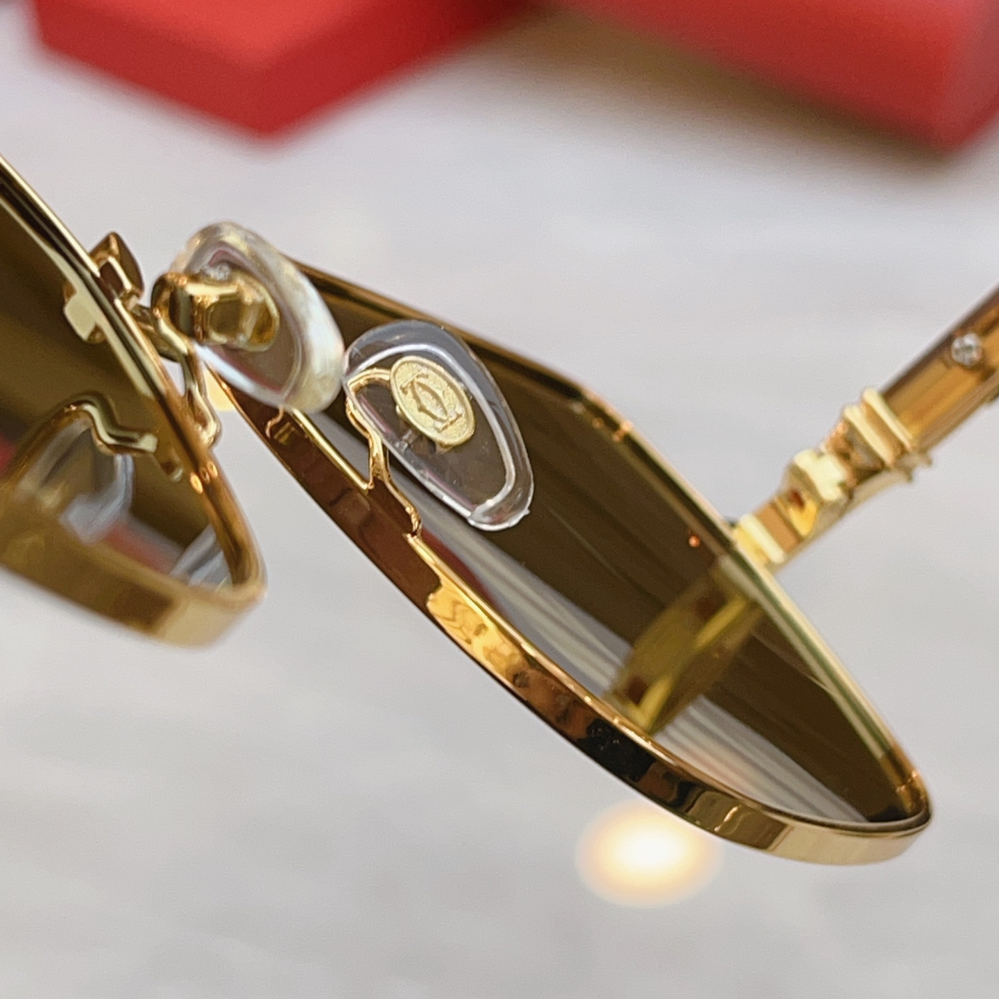 Cartier CARTIE*】卡地*亚新款太阳镜，CT7219S，size: 59口15-145