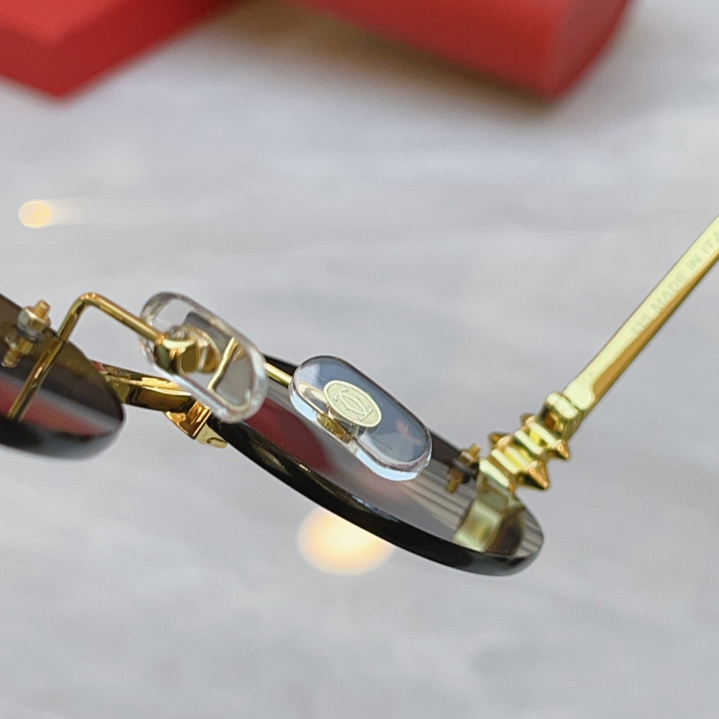 Cartier CARTIE*】卡地*亚新款太阳镜，CT0668S，size: 53口20-135
