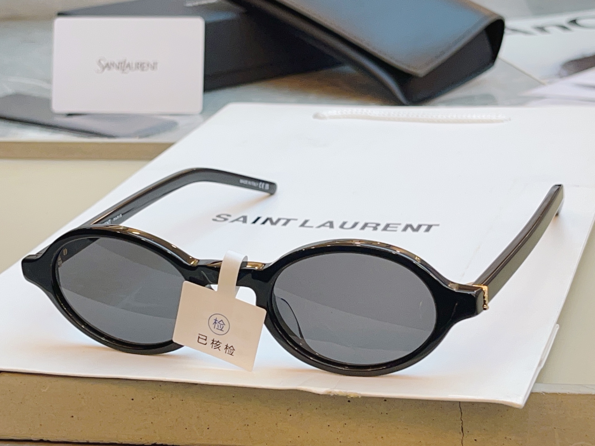 Saint Laurent SAINT LAUREN*】圣罗*兰新款太阳镜 高版本--，MODEL：SL M161/F，SIZE：47口24-145