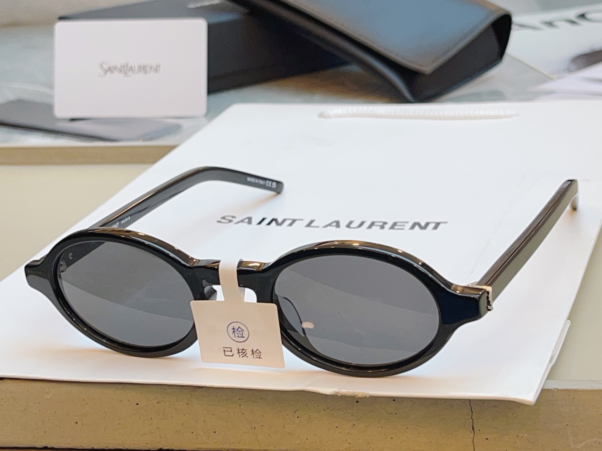 Saint Laurent SAINT LAUREN*】圣罗*兰新款太阳镜 高版本--，MODEL：SL M161/F，SIZE：47口24-145