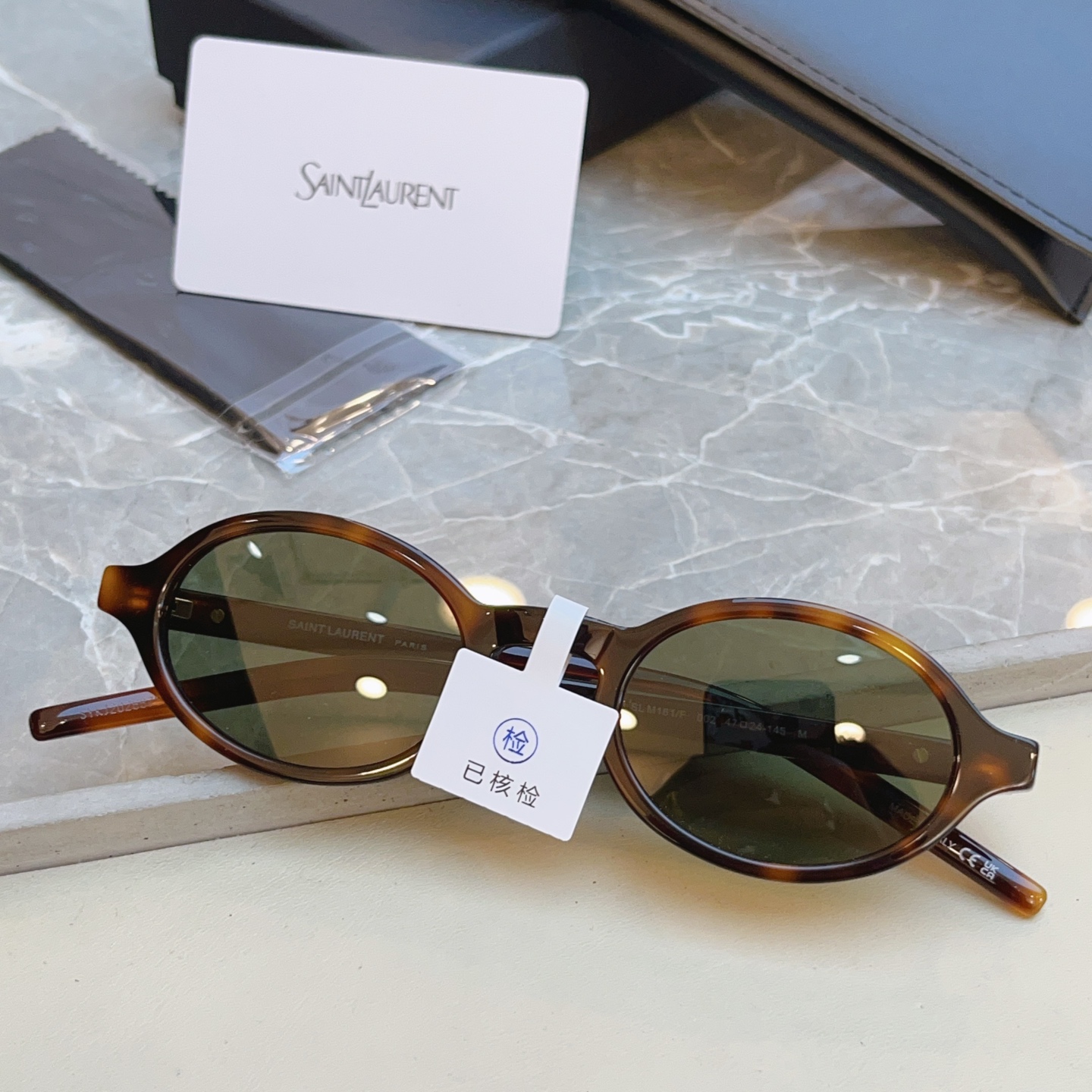 Saint Laurent SAINT LAUREN*】圣罗*兰新款太阳镜 高版本--，MODEL：SL M161/F，SIZE：47口24-145