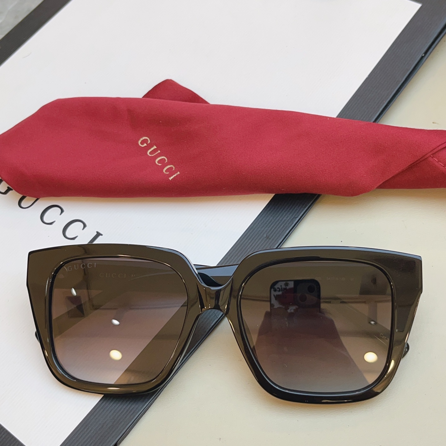 Gucci GUCC*】古*驰新款太阳镜 高版本--，MODEL：GG2102SA，SIZE:54口18-140 M