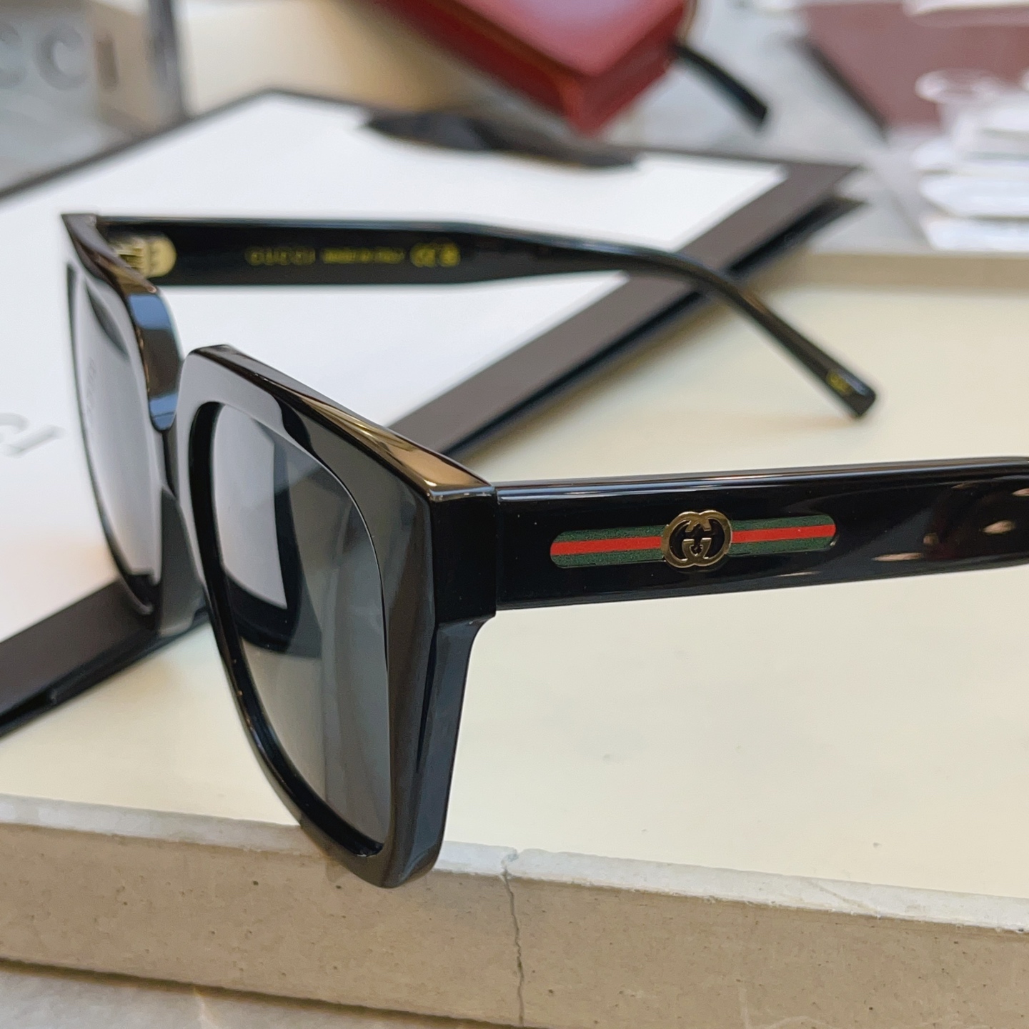 Gucci GUCC*】古*驰新款太阳镜 高版本--，MODEL：GG2102SA，SIZE:54口18-140 M