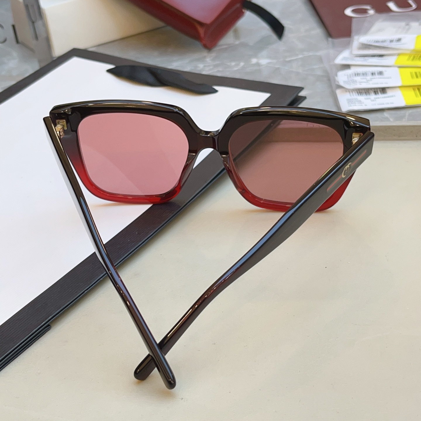 Gucci GUCC*】古*驰新款太阳镜 高版本--，MODEL：GG2102SA，SIZE:54口18-140 M
