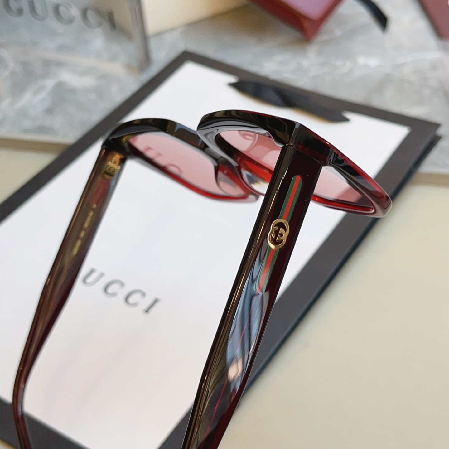 Gucci GUCC*】古*驰新款太阳镜 高版本--，MODEL：GG2102SA，SIZE:54口18-140 M