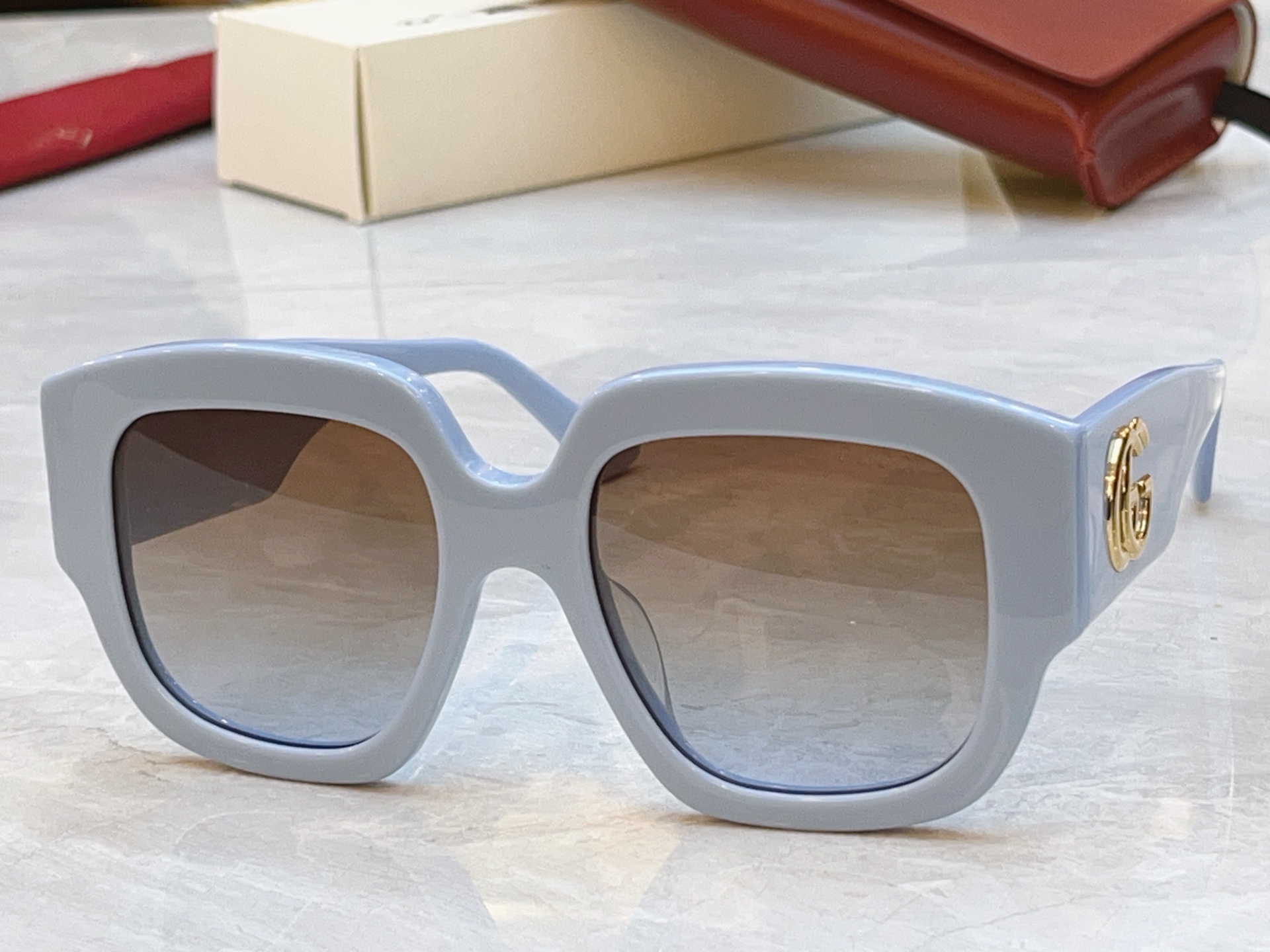Gucci GUCC*】古*驰新款太阳镜，MODEL：GG1546S，SIZE:52口20-145