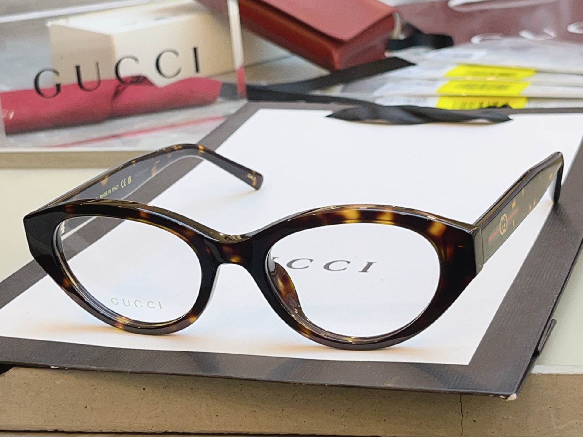 Gucci GUCC*】古*驰新款眼镜架 高版本--，MODEL：GG2105SA，SIZE:52口20-145 M