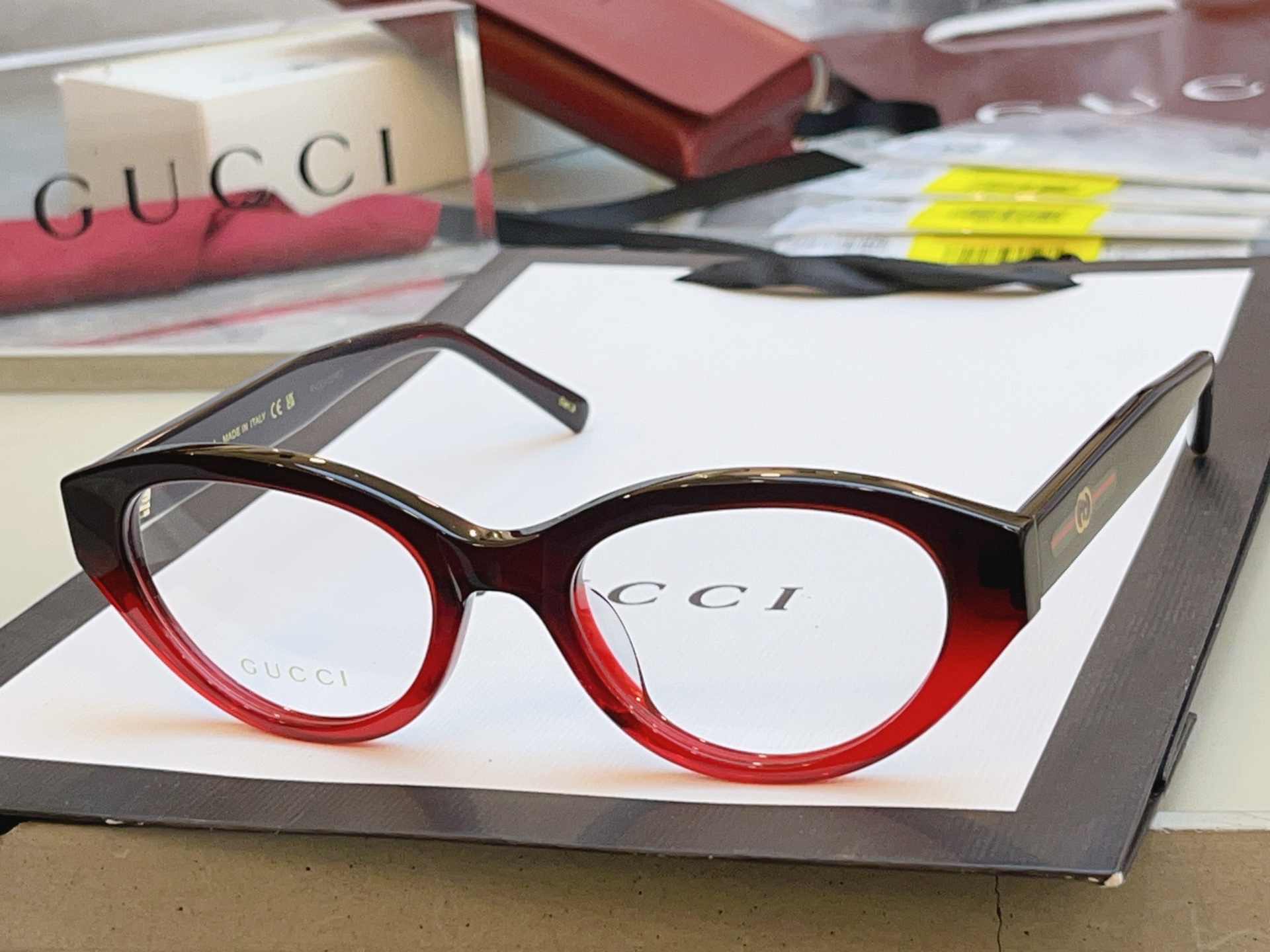 Gucci GUCC*】古*驰新款眼镜架 高版本--，MODEL：GG2105SA，SIZE:52口20-145 M