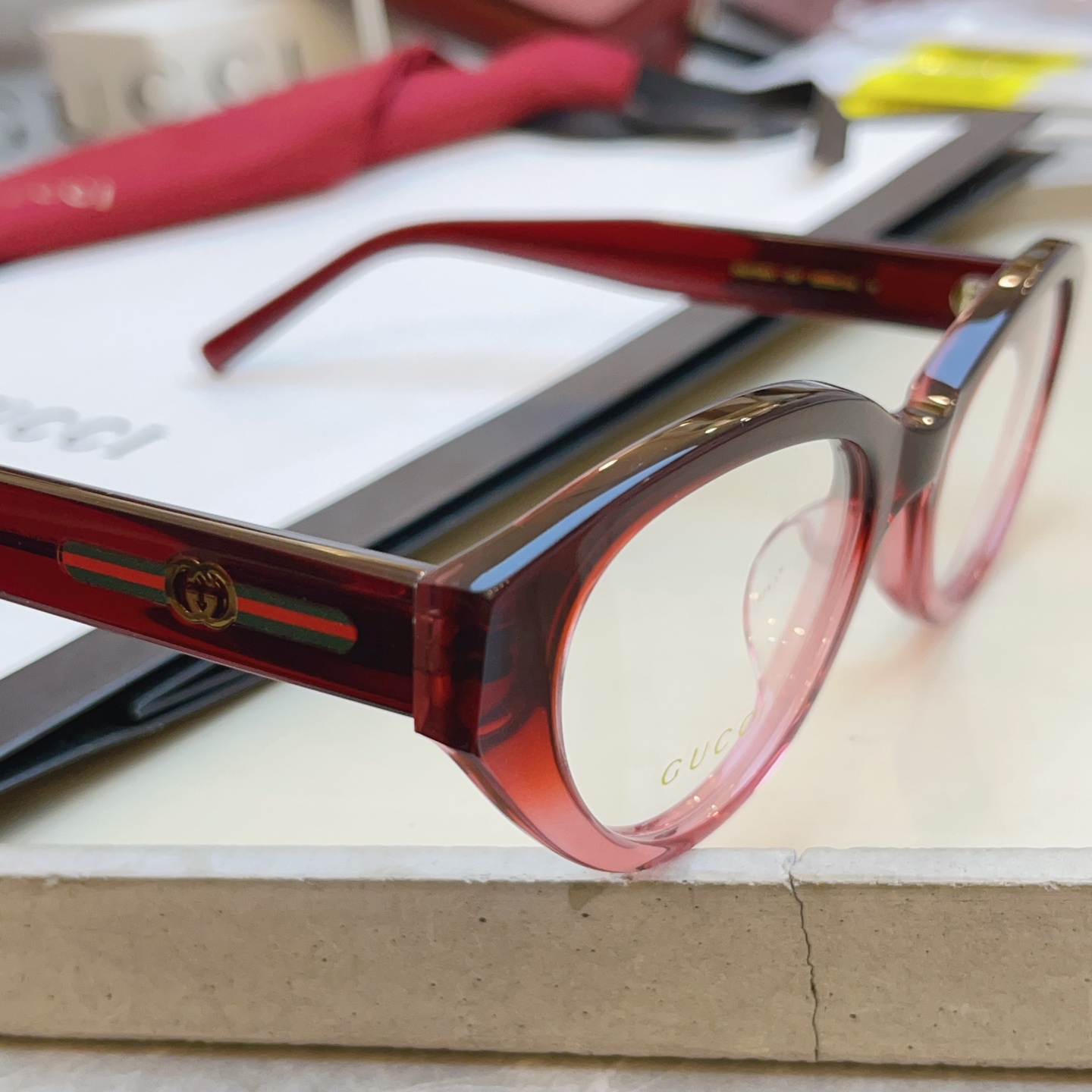 Gucci GUCC*】古*驰新款眼镜架 高版本--，MODEL：GG2105SA，SIZE:52口20-145 M