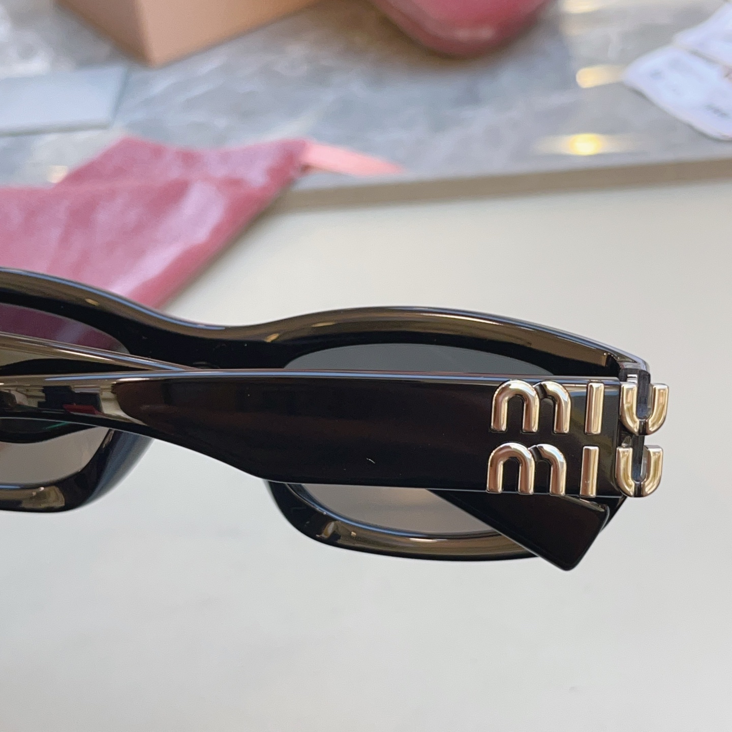 Miu Miu Miu Miu缪缪新款太阳镜 ，Mod:SMU B04-F，SIZE:53口22-135 高品质
