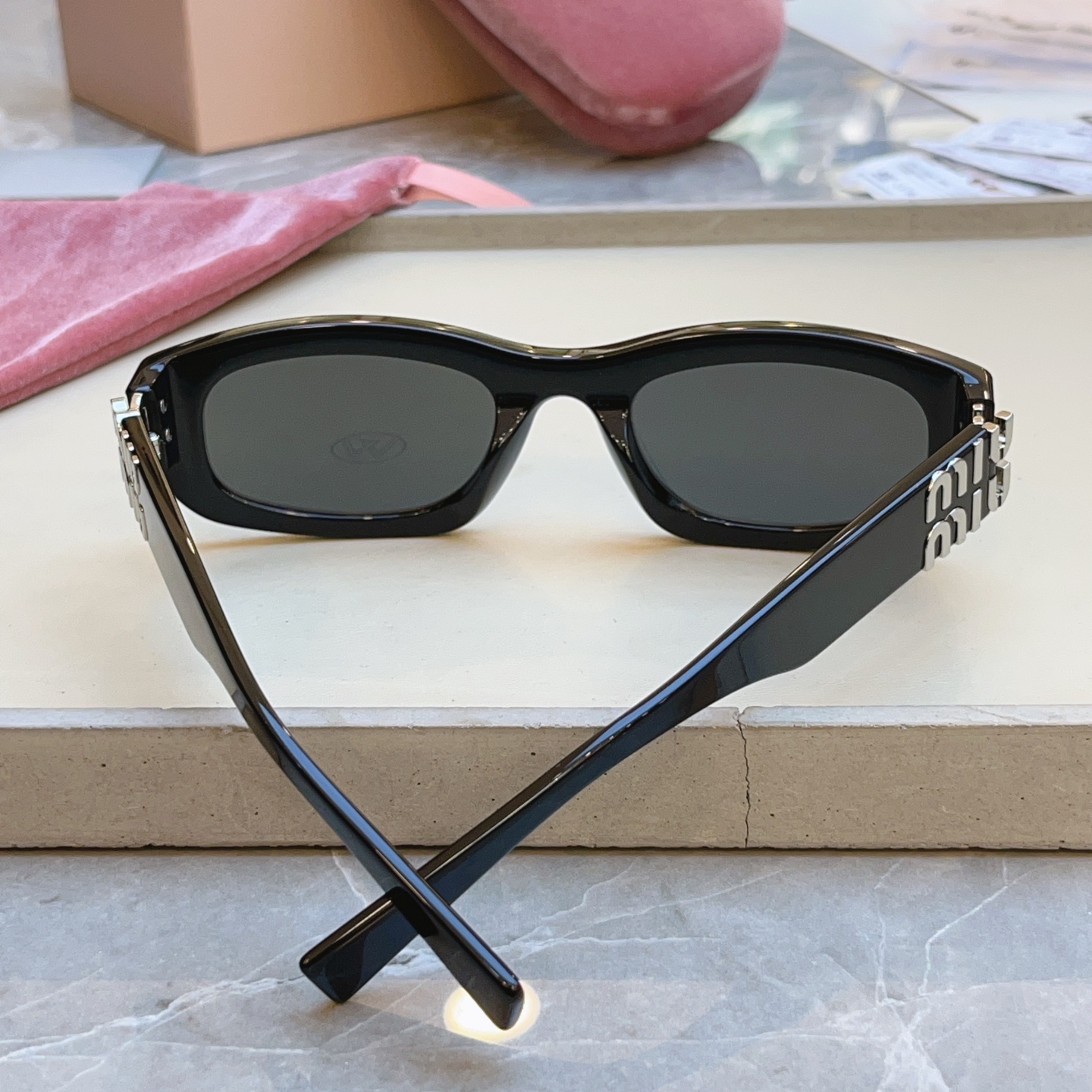 Miu Miu Miu Miu缪缪新款太阳镜 ，Mod:SMU B04-F，SIZE:53口22-135 高品质