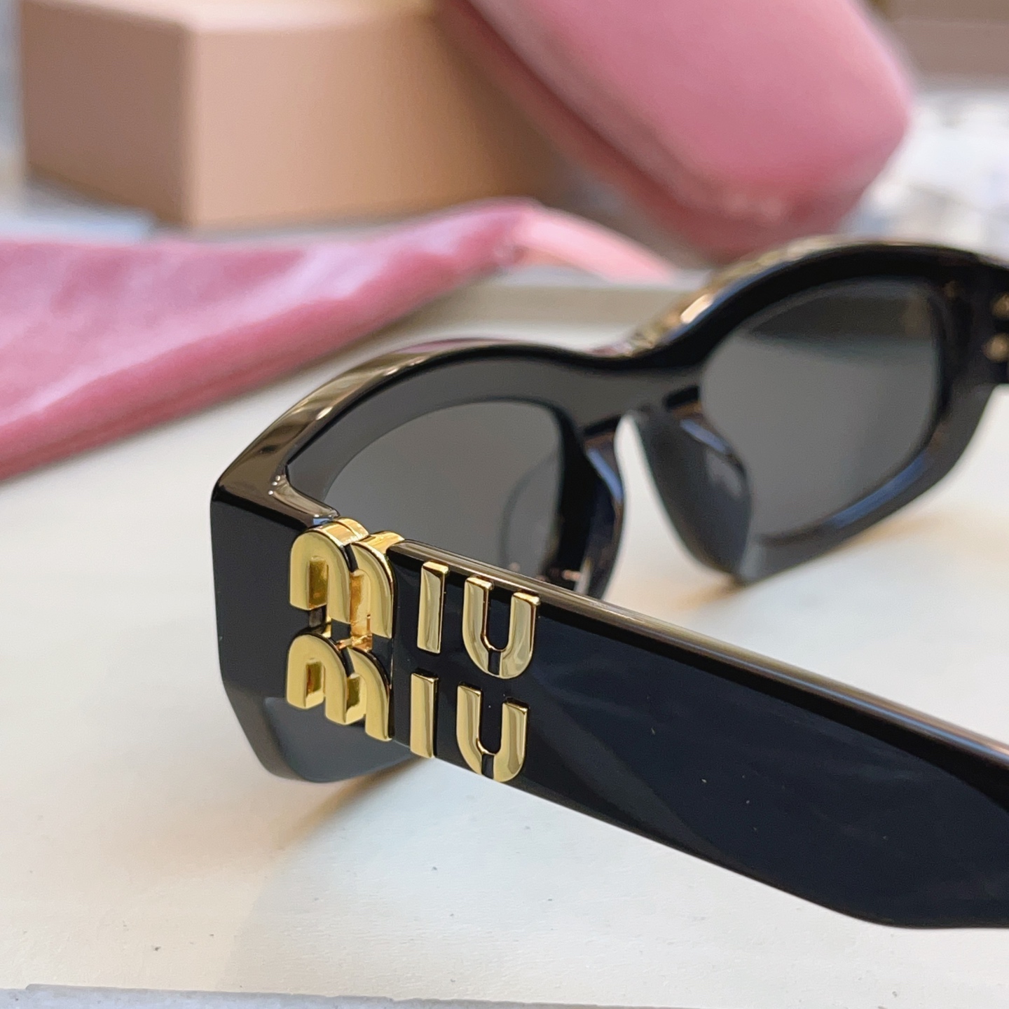 Miu Miu Miu Miu缪缪新款太阳镜 ，Mod:SMU B04-F，SIZE:53口22-135 高品质