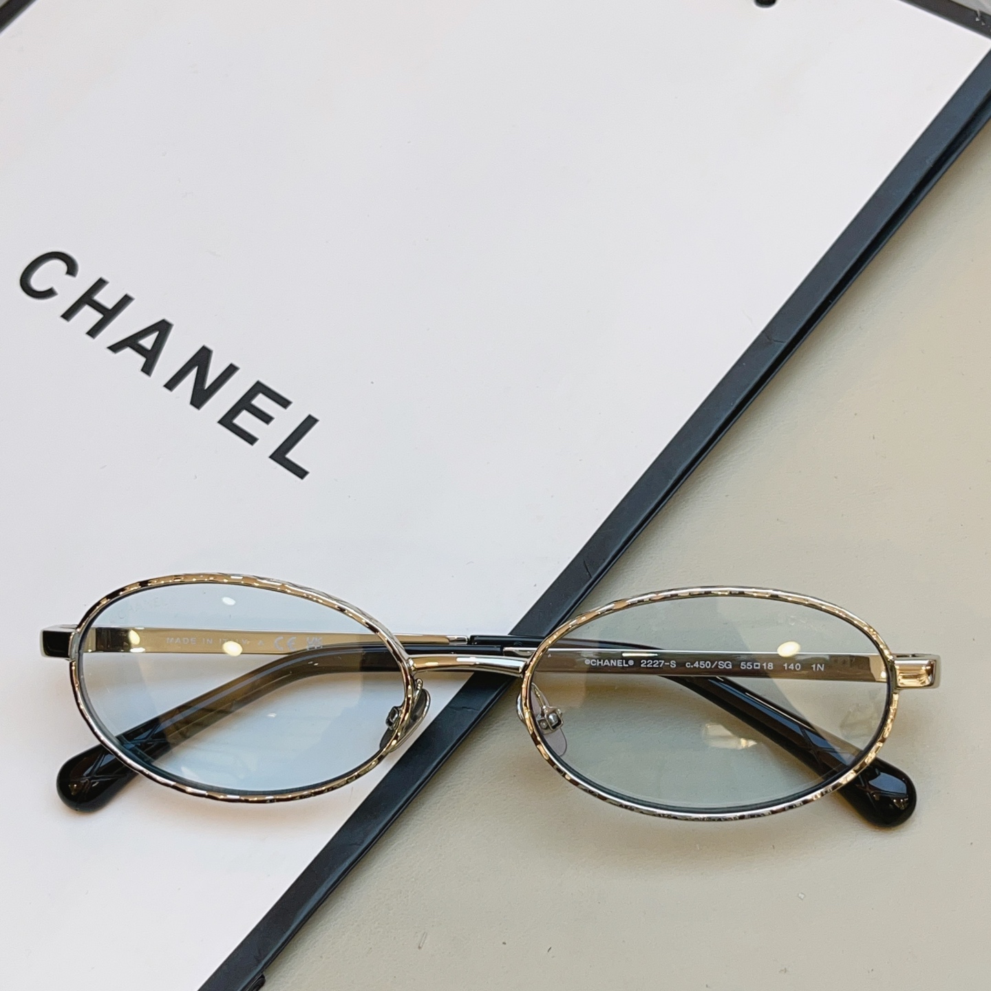 Chanel CHANE*】香奈儿新款太阳镜 高版本--，MODEL：CH2227-S，SIZE：55口18-140