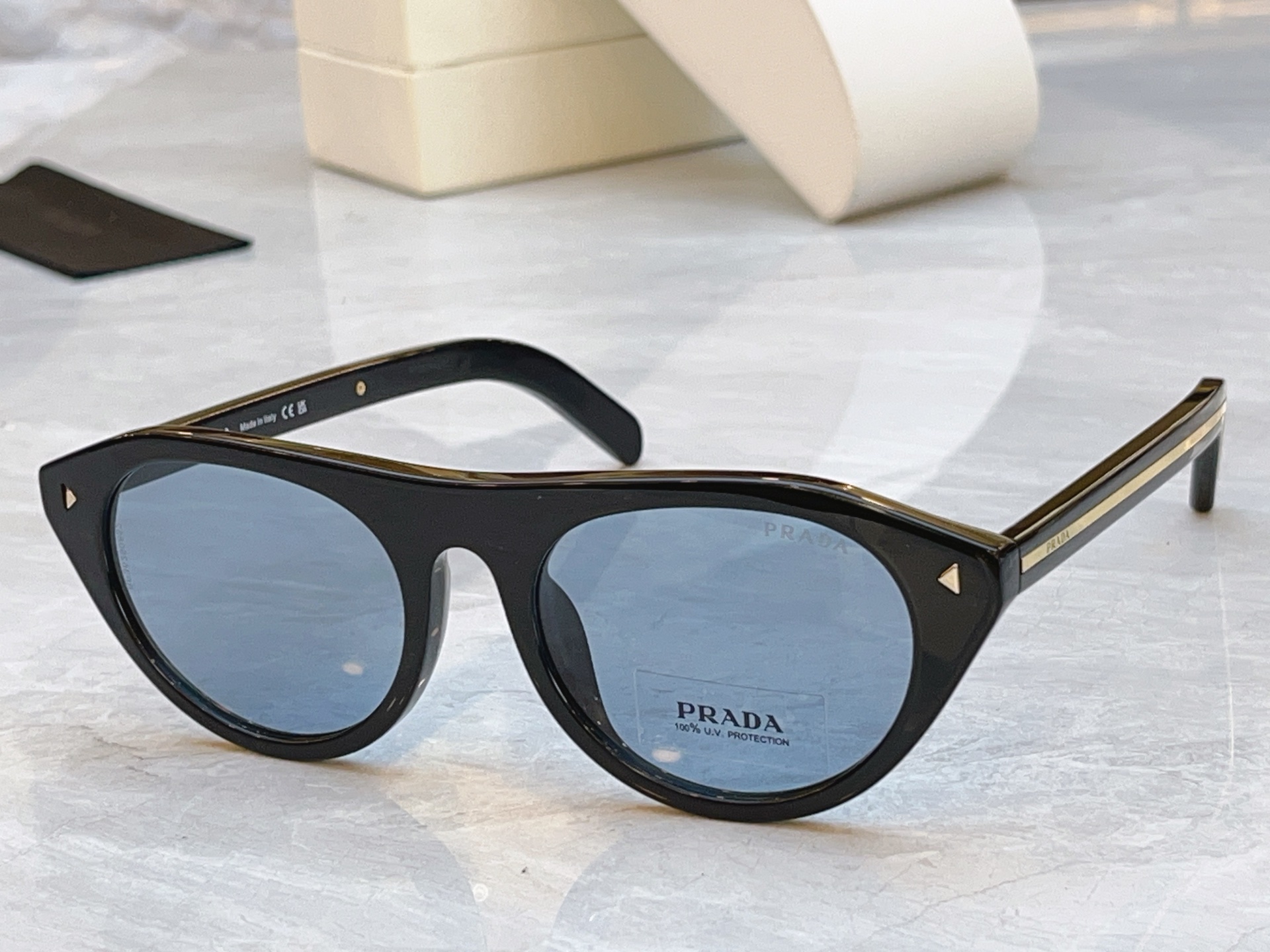 ，【PRAD*】普拉*达新款太阳镜🕶️，MODEL：PR B15S，SIZE：51口20-145