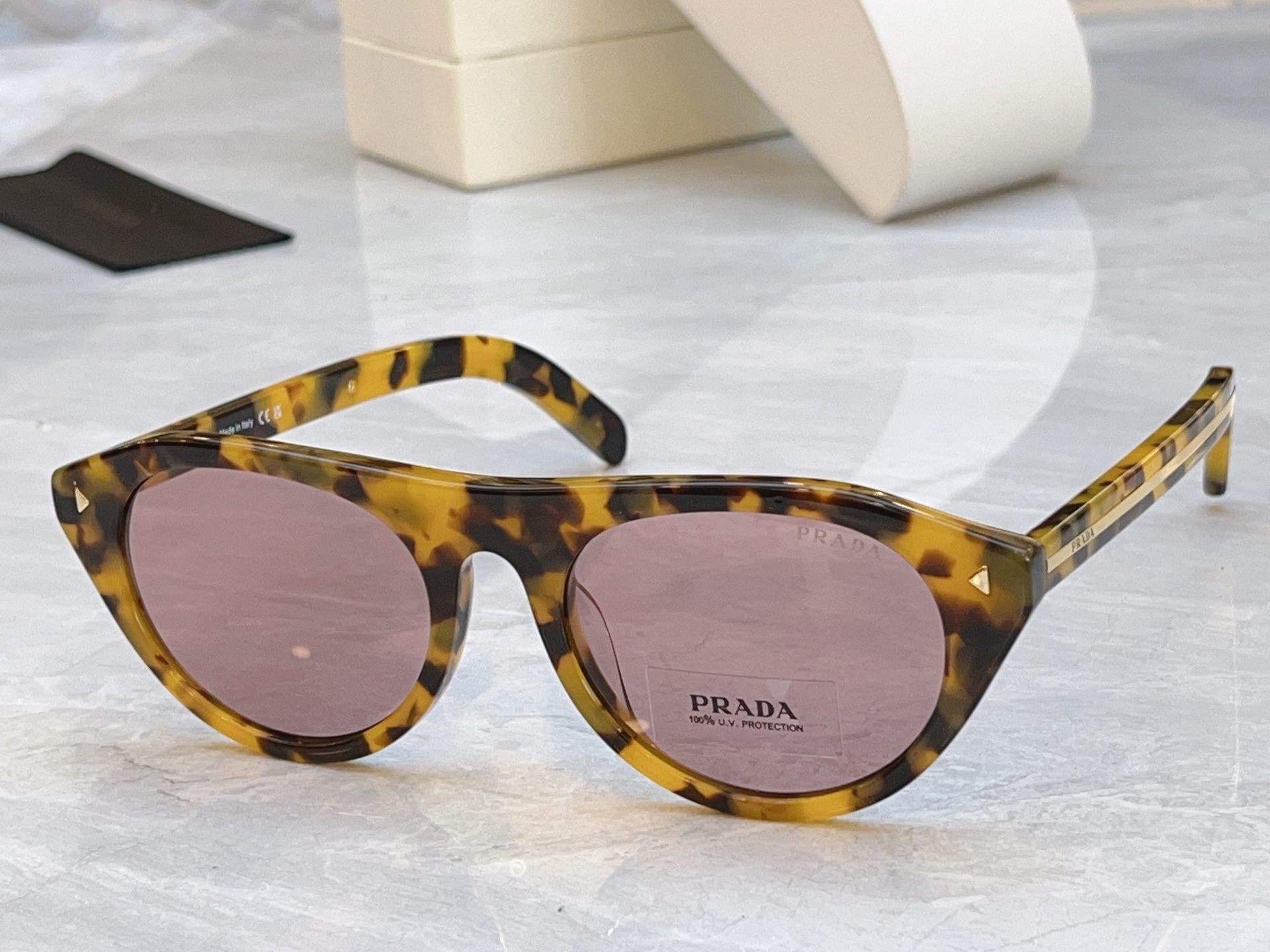 ，【PRAD*】普拉*达新款太阳镜🕶️，MODEL：PR B15S，SIZE：51口20-145