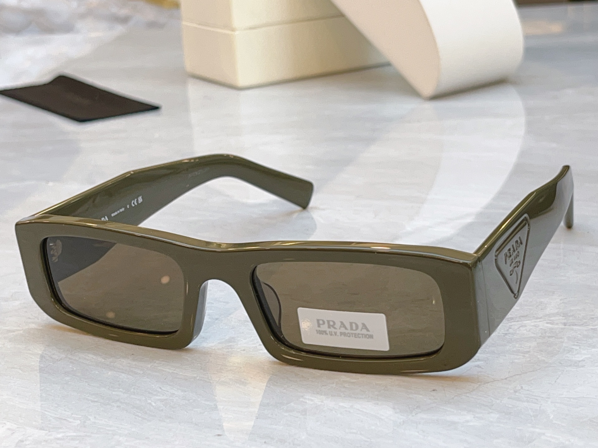 ，【PRAD*】普拉*达新款太阳镜🕶️，MODEL：PR D09SD，SIZE：54口20-145