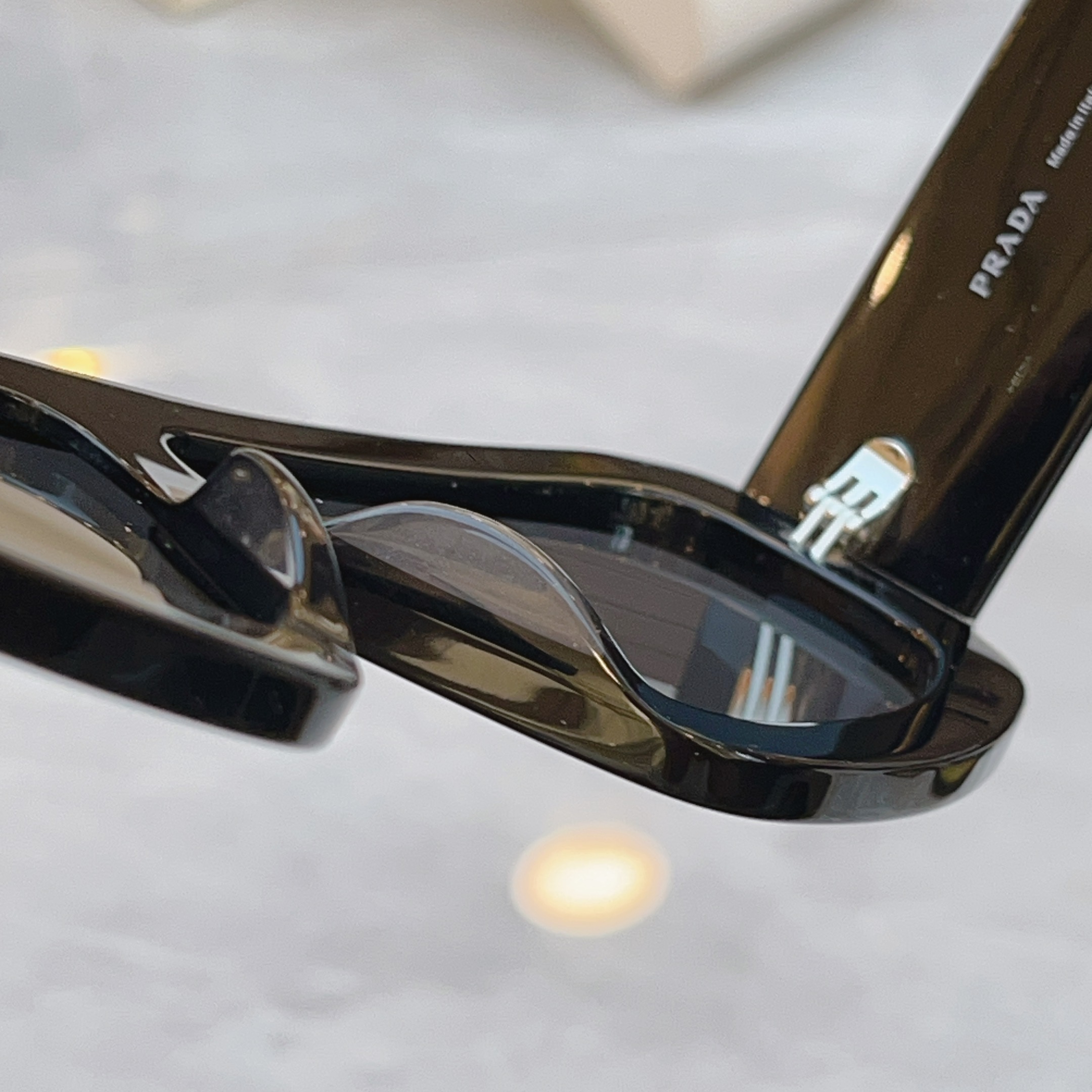 ，【PRAD*】普拉*达新款太阳镜🕶️，MODEL：PR D10S，SIZE：124口145