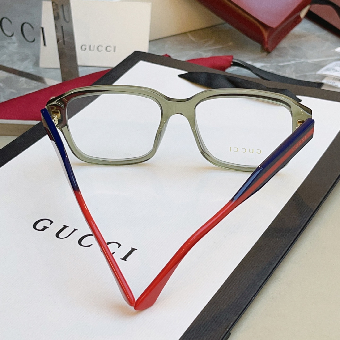 ，【GUCC*】古*驰新款眼镜架 高版本✨，MODEL：GG2120SA，SIZE:55口19-145 L