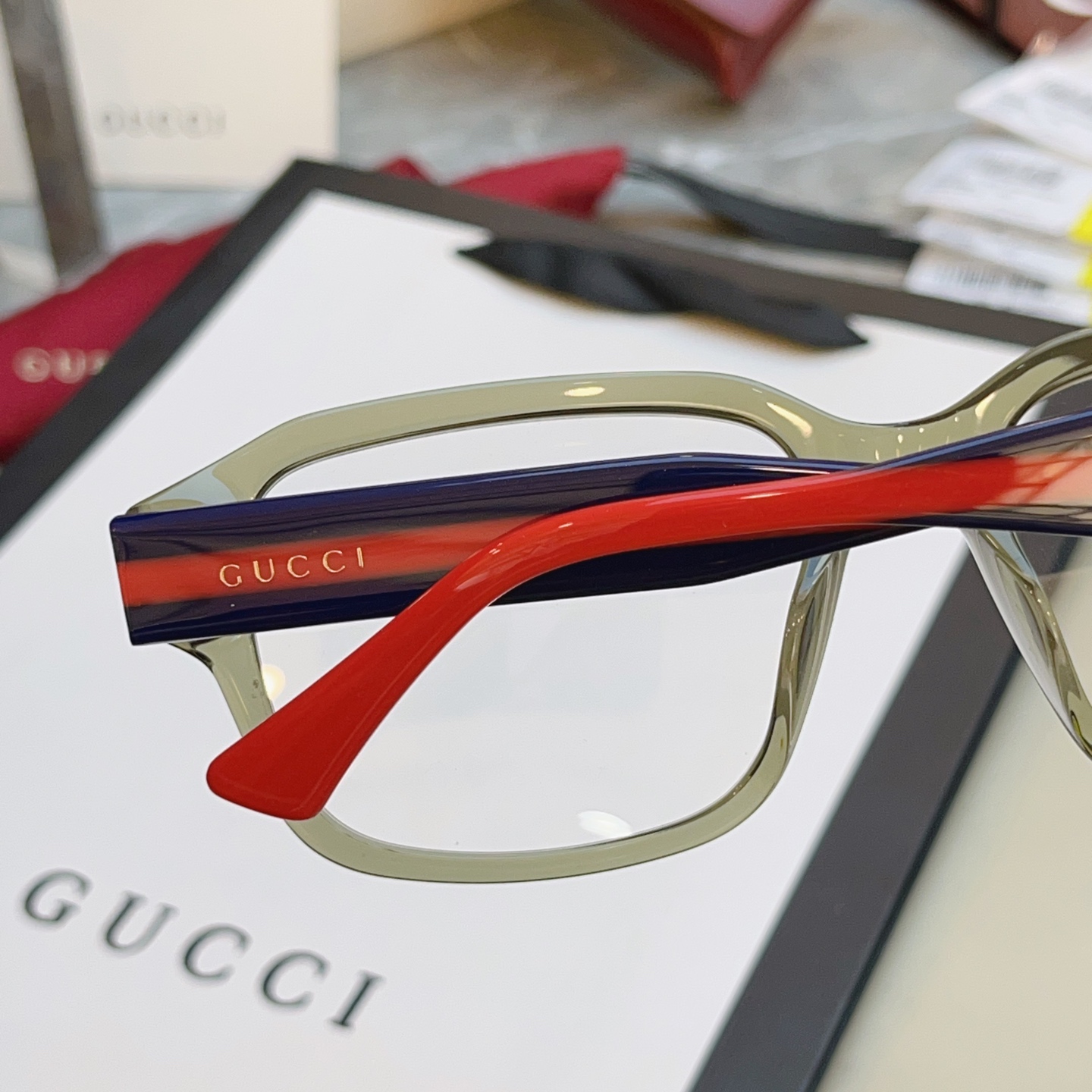 ，【GUCC*】古*驰新款眼镜架 高版本✨，MODEL：GG2120SA，SIZE:55口19-145 L