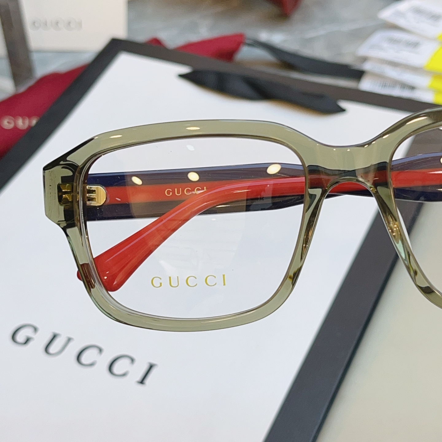 ，【GUCC*】古*驰新款眼镜架 高版本✨，MODEL：GG2120SA，SIZE:55口19-145 L
