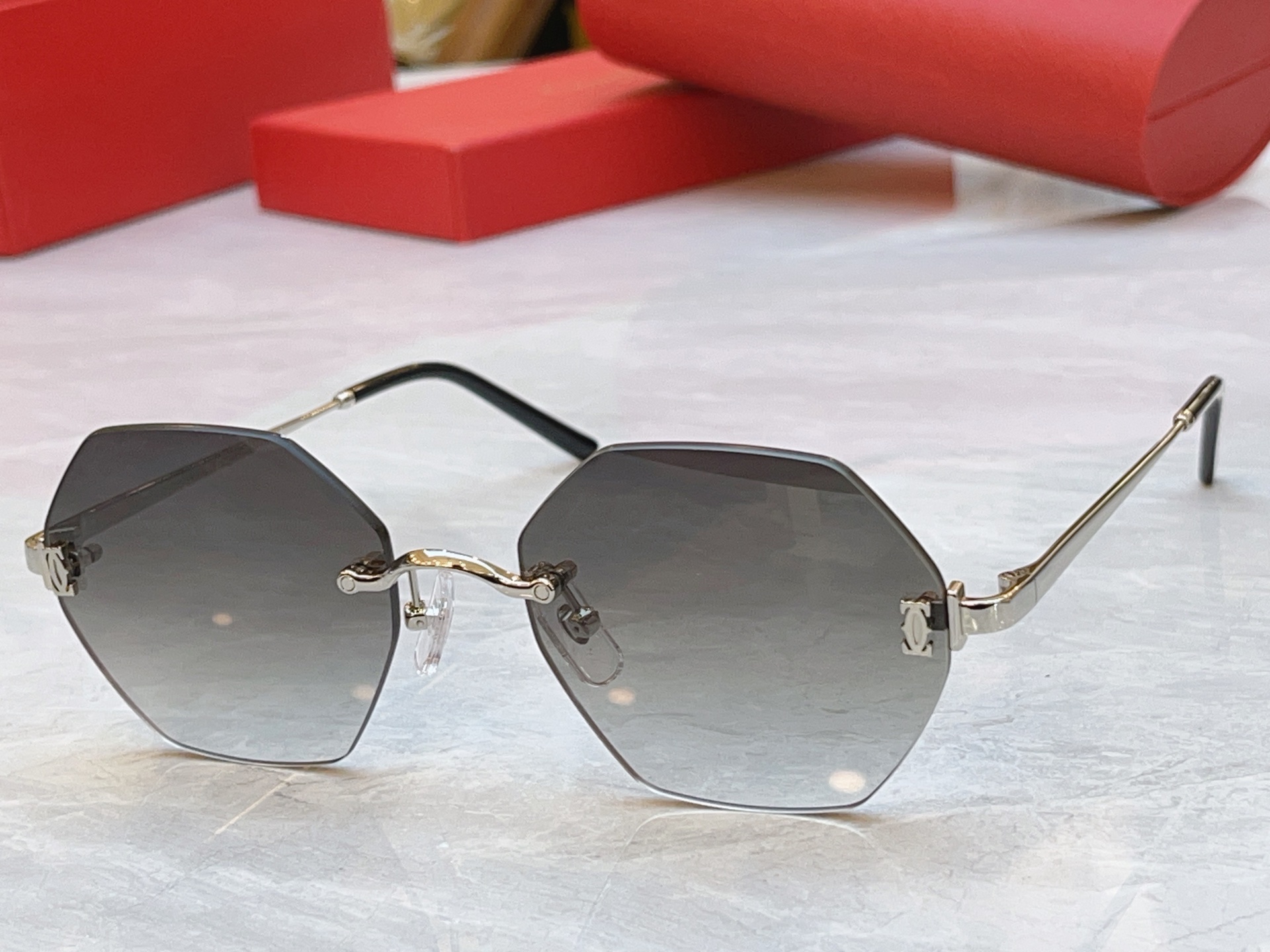，【CARTIE*】卡地*亚新款太阳镜，CT0593S，size: 58口17-140