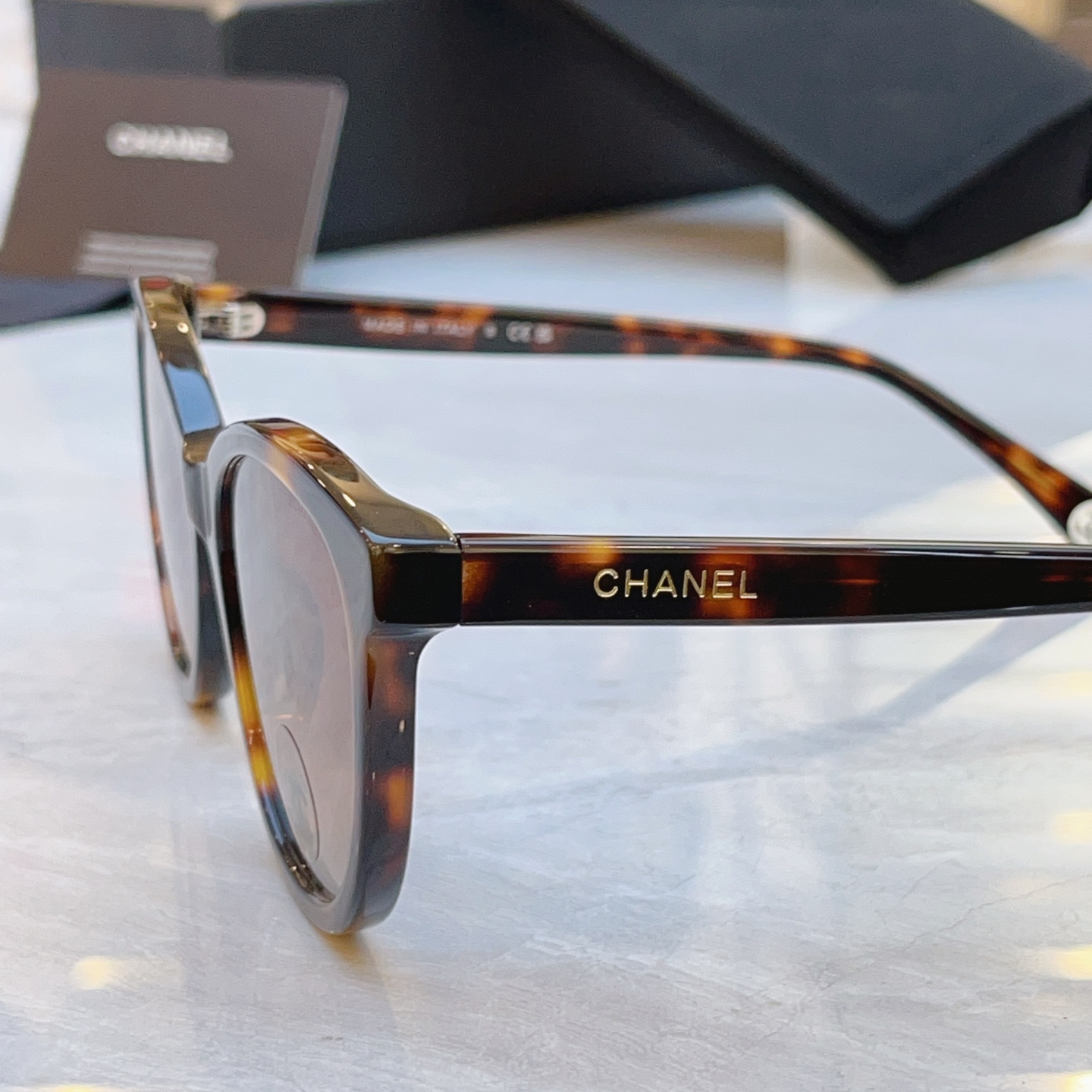 ，【CHANE*】香奈儿新款太阳镜，MODEL：CH5523U，SIZE：52口20-140