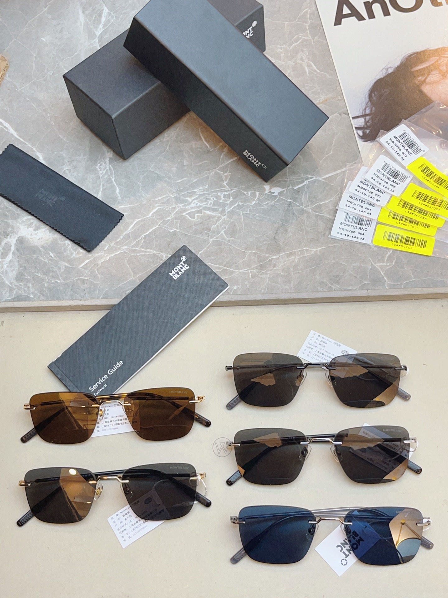 ，【MONT BLAN*】万宝*龙新款太阳镜，MODEL:MB0470S，SIZE:54口19-145 M