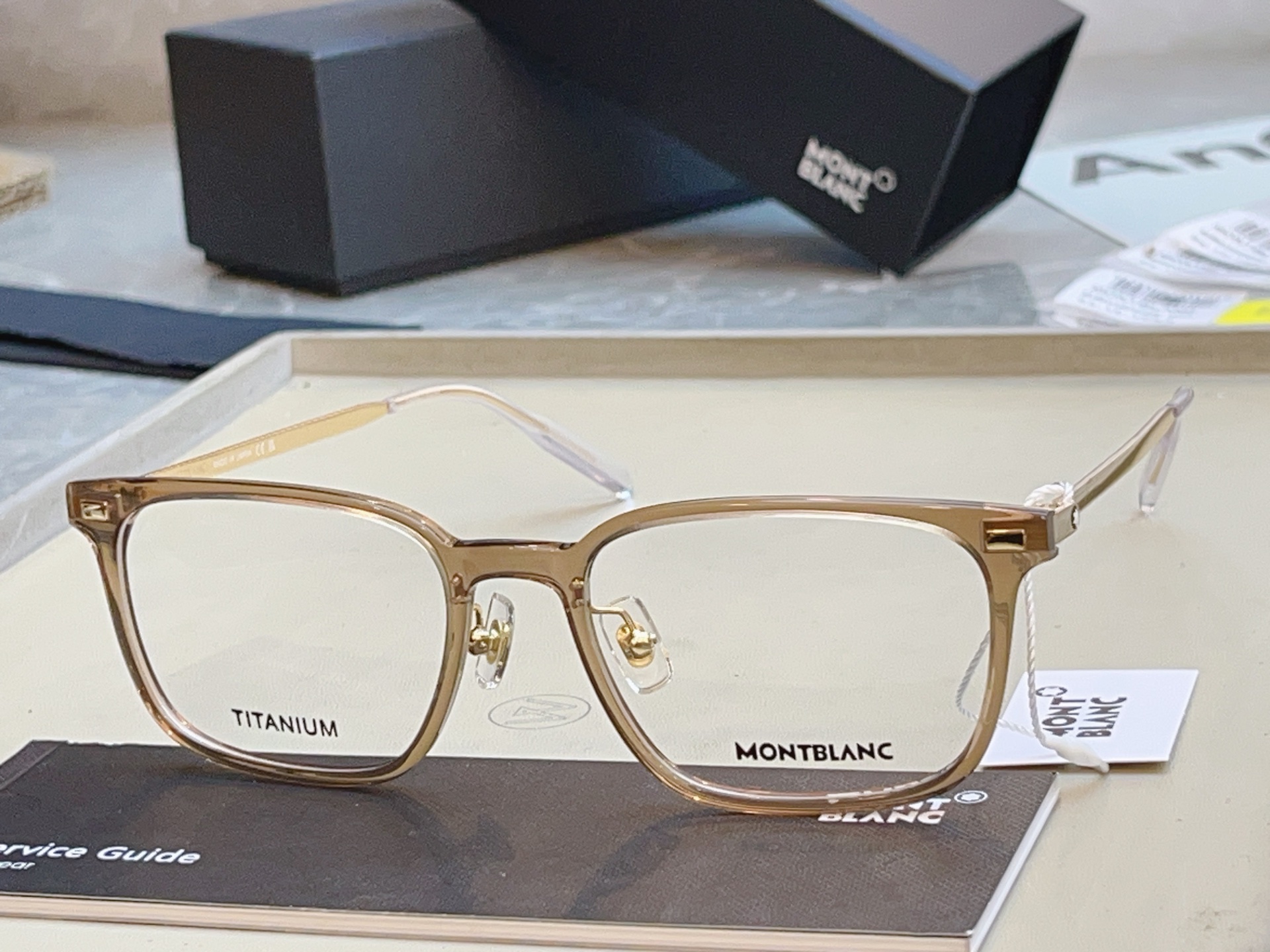 ，【MONT BLAN*】万宝*龙新款眼镜架，钛架✨MODEL:MB0394ON，SIZE:54口19-