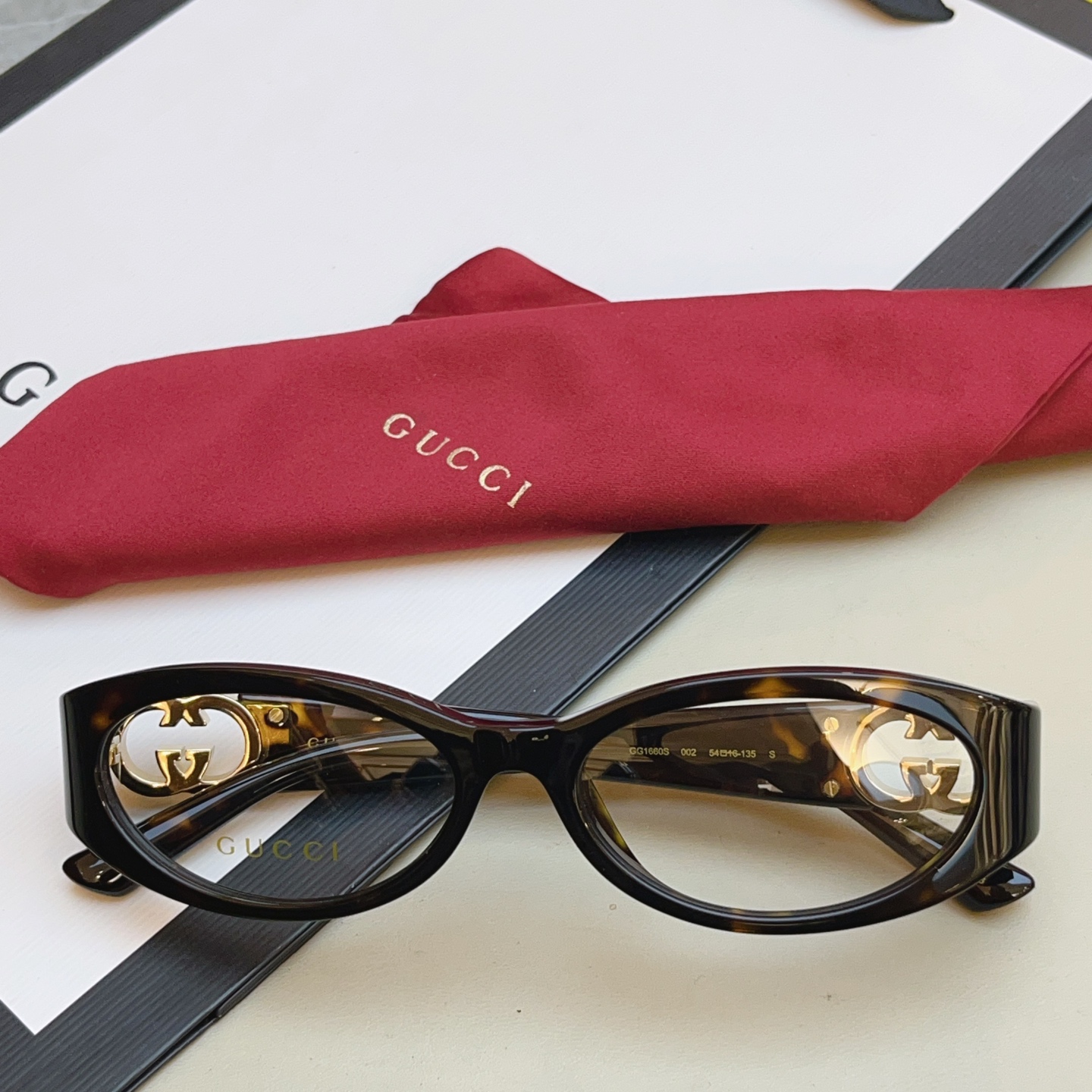 ，【GUCC*】古*驰新款眼镜架 高版本✨，MODEL：GG1660S，SIZE：54口16-135 S
